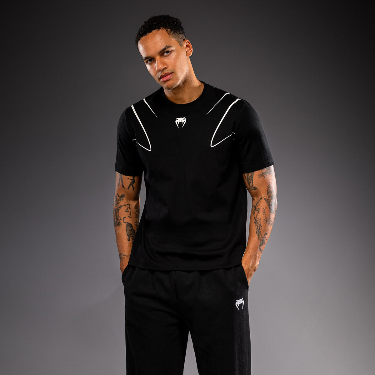 T-shirt Venum Crimson Viper 2.0 - Noir/Gris
