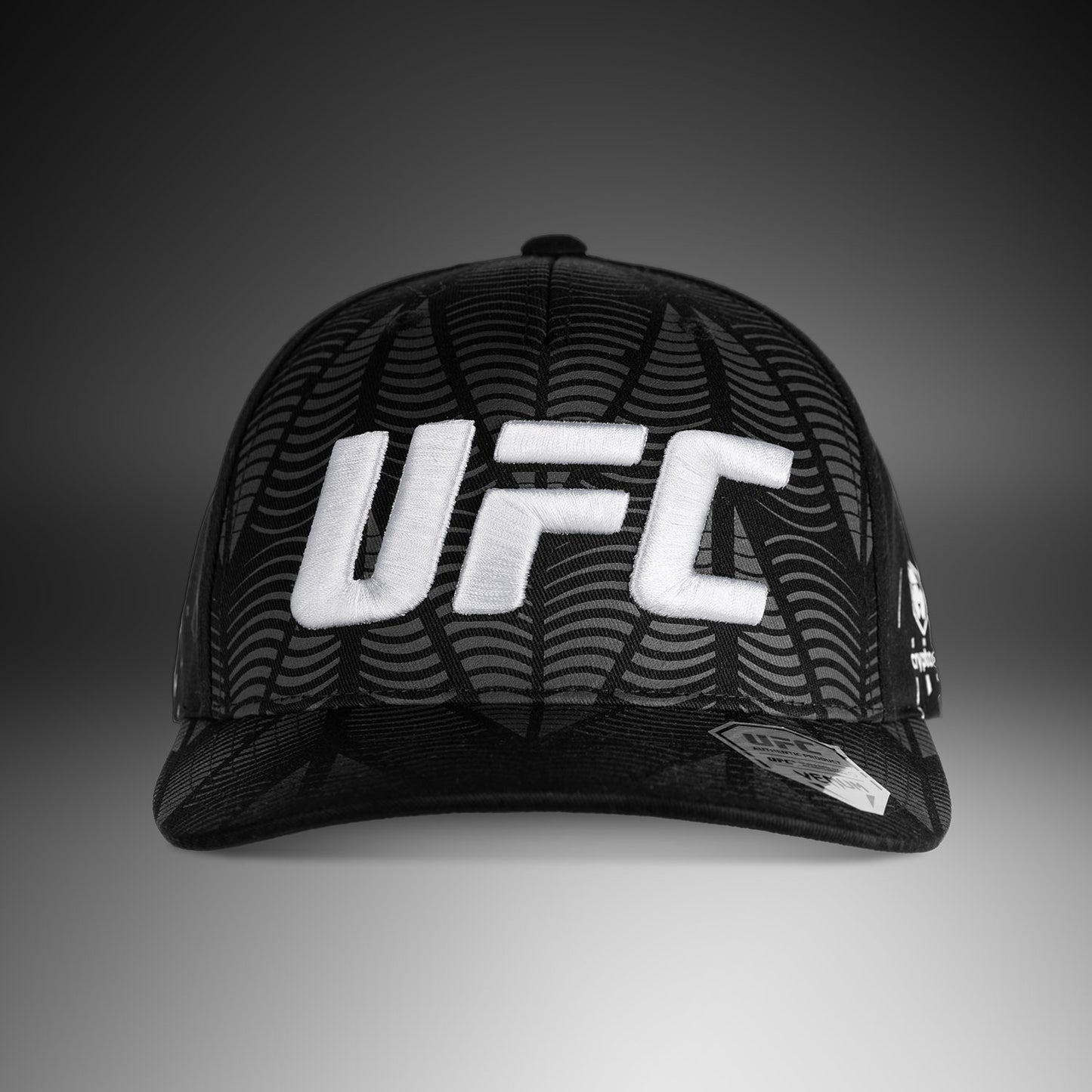 Casquette UFC Zenith by Venum Authentic Fight Night - Noir/Blanc/Orange