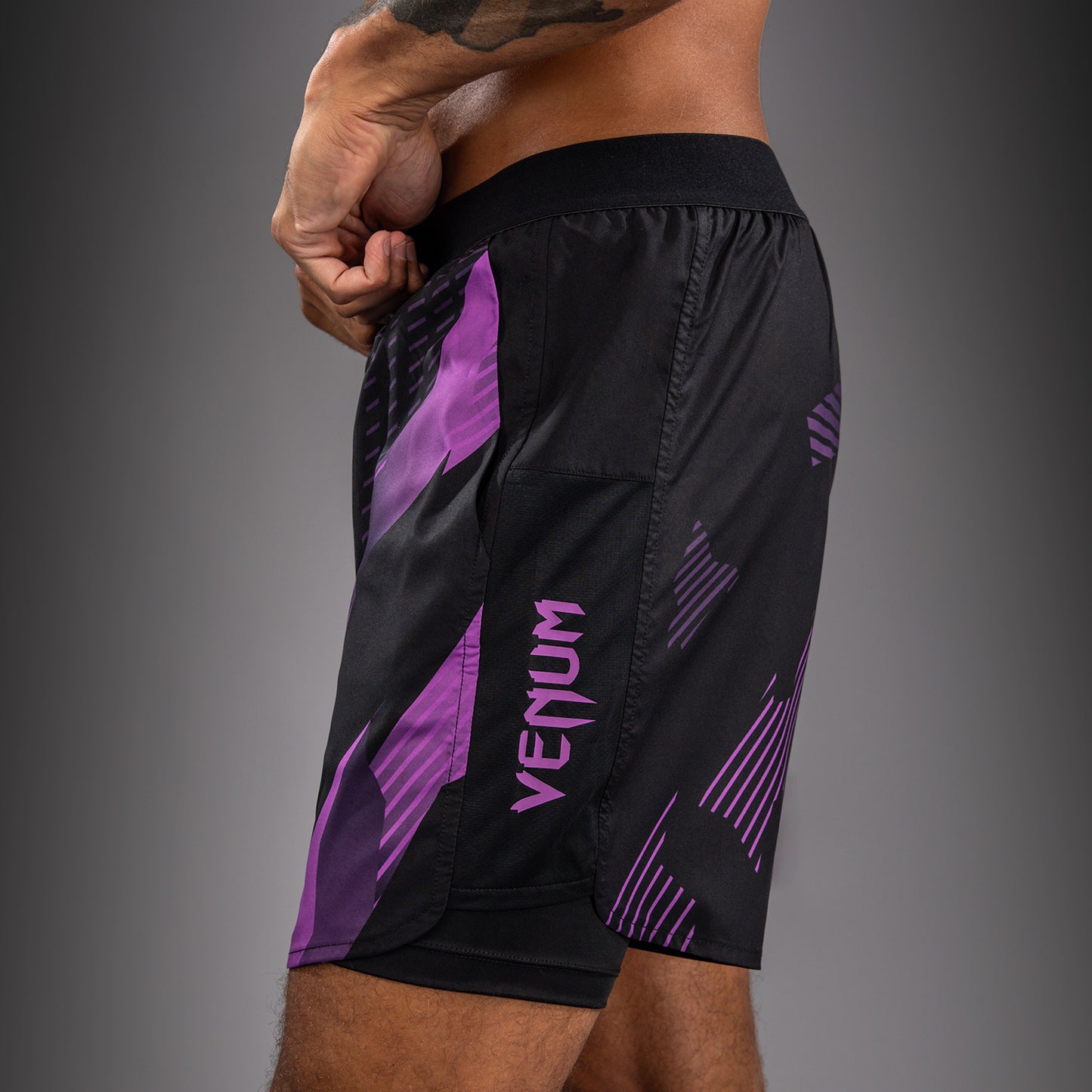 Short d’Entraînement Venum No-Gi 6.0 - Noir/Violet