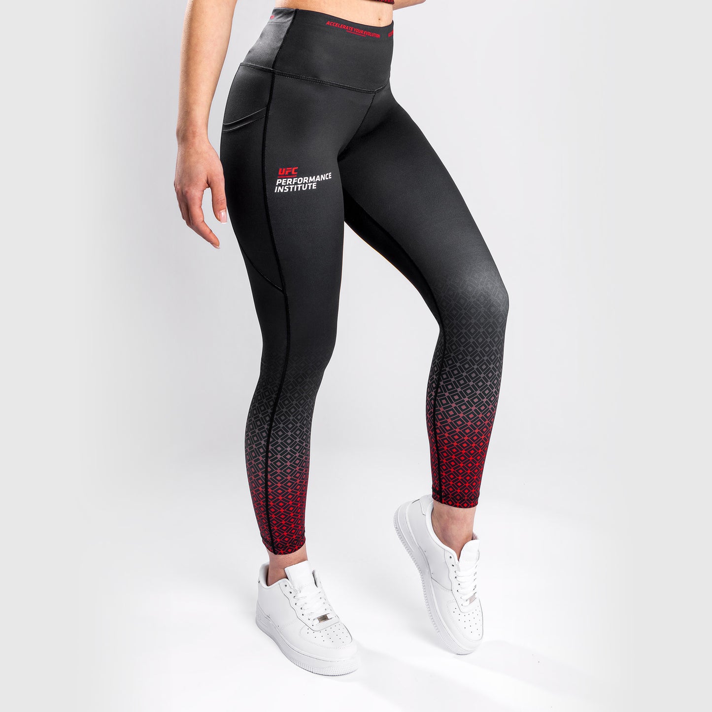 Legging UFC Venum Performance Institute - Noir/Rouge