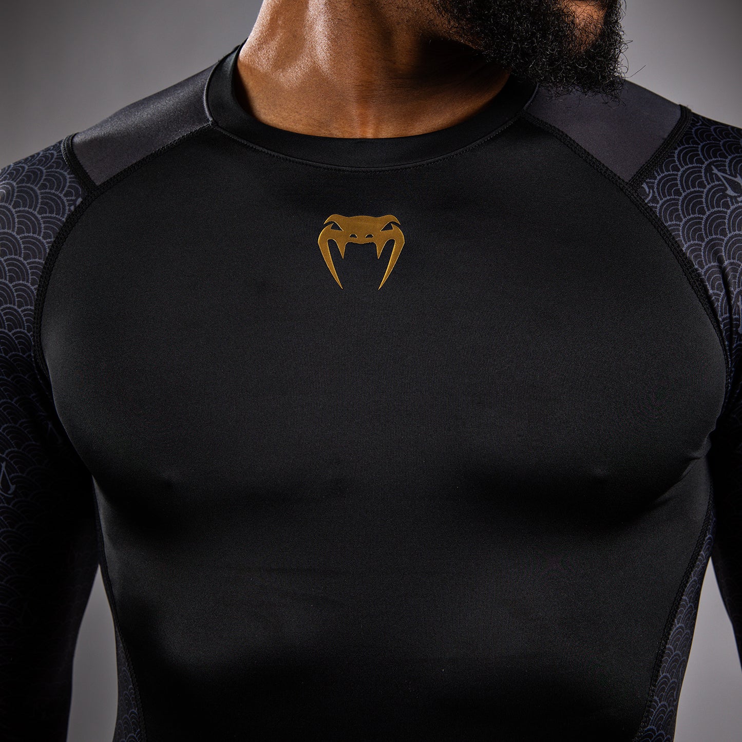 Rashguard Manches Longues Venum x Assassin's Creed Shadows - Noir - product-type_T-Shirts de Compression
