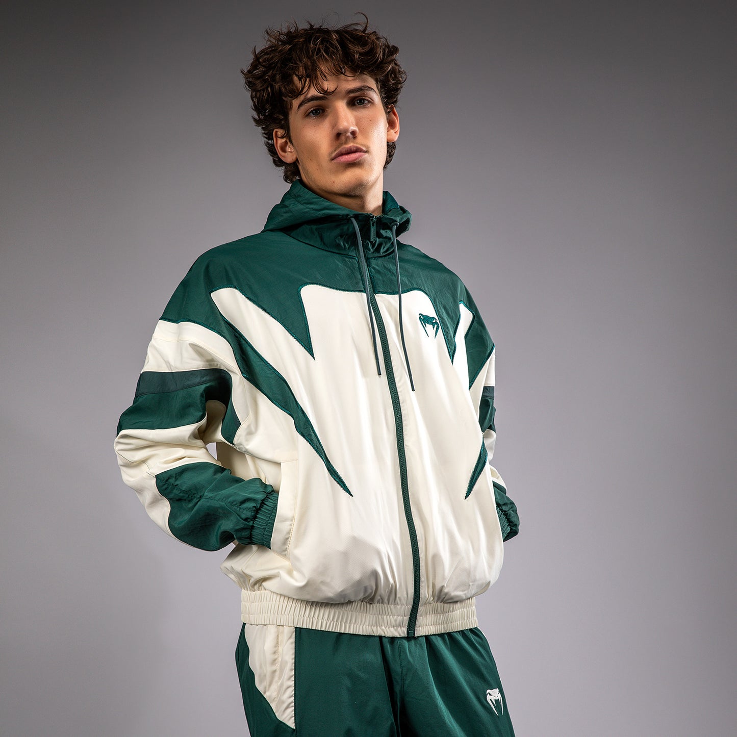 Veste de survêtement Venum Attack 90 - Vert forêt/Glace - product-type_Vestes