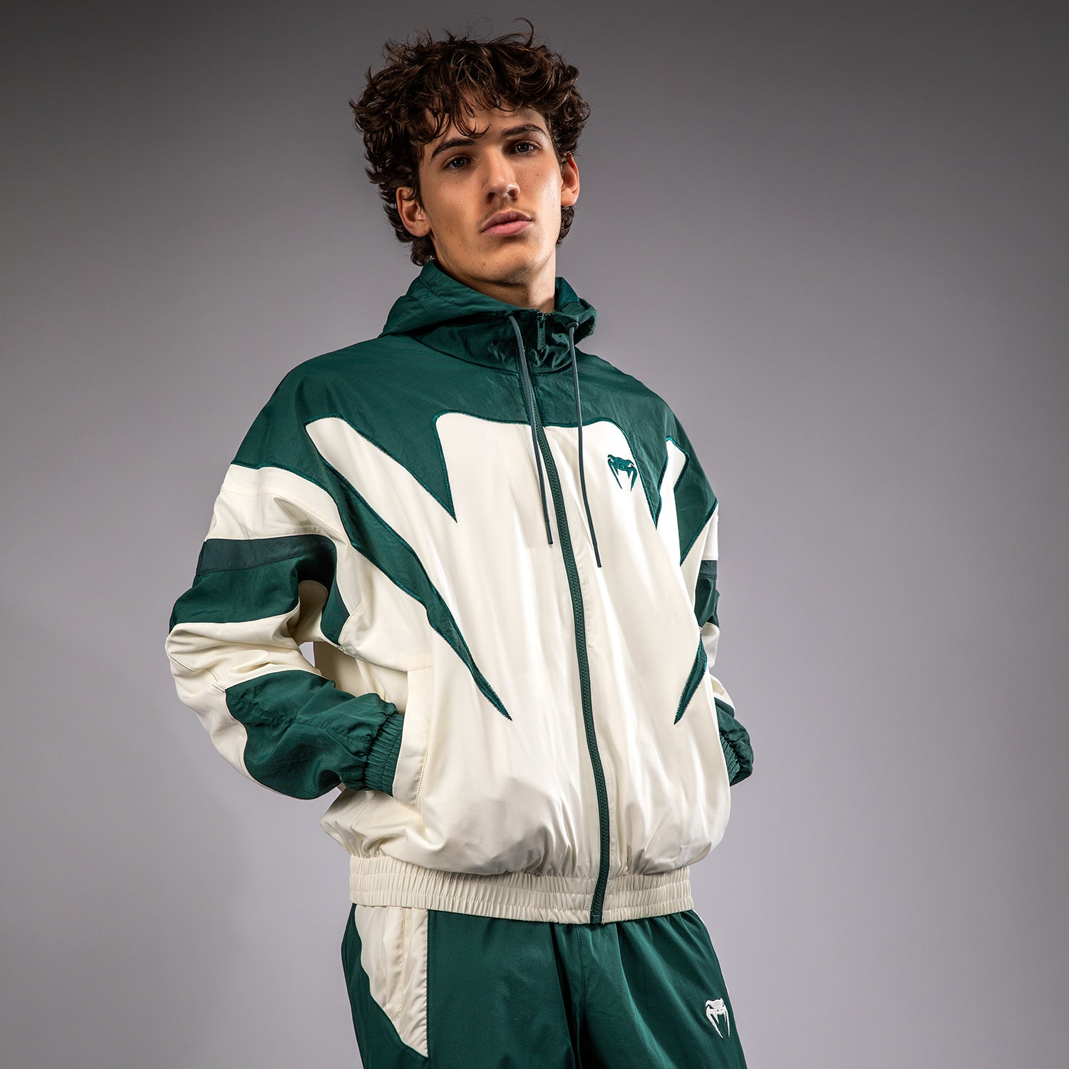 Veste de survêtement Venum Attack 90 - Vert forêt/Glace - product-type_Vestes