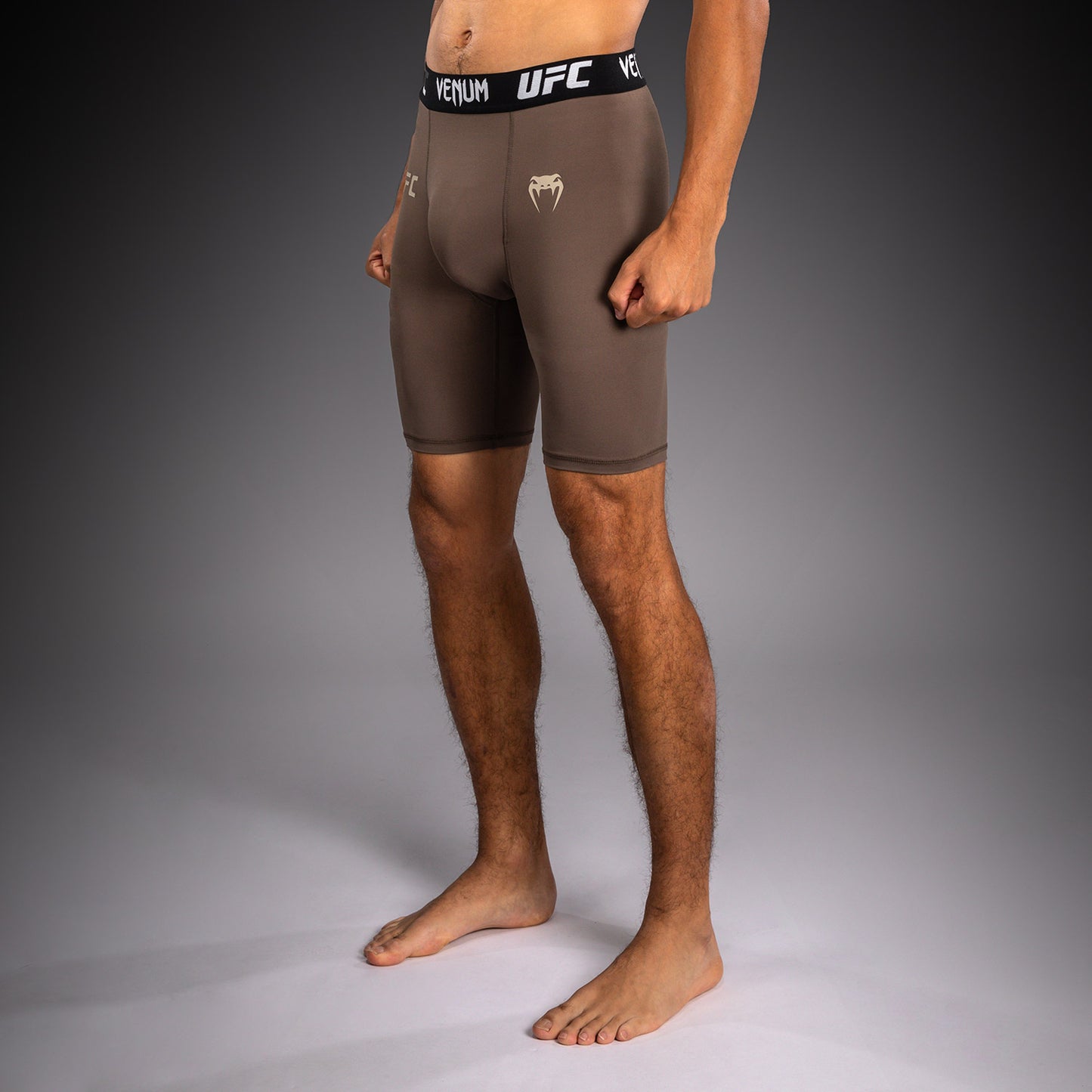 Short de Compression Technique Homme Venum UFC Unity by Venum Authentic Fight Week - Marron