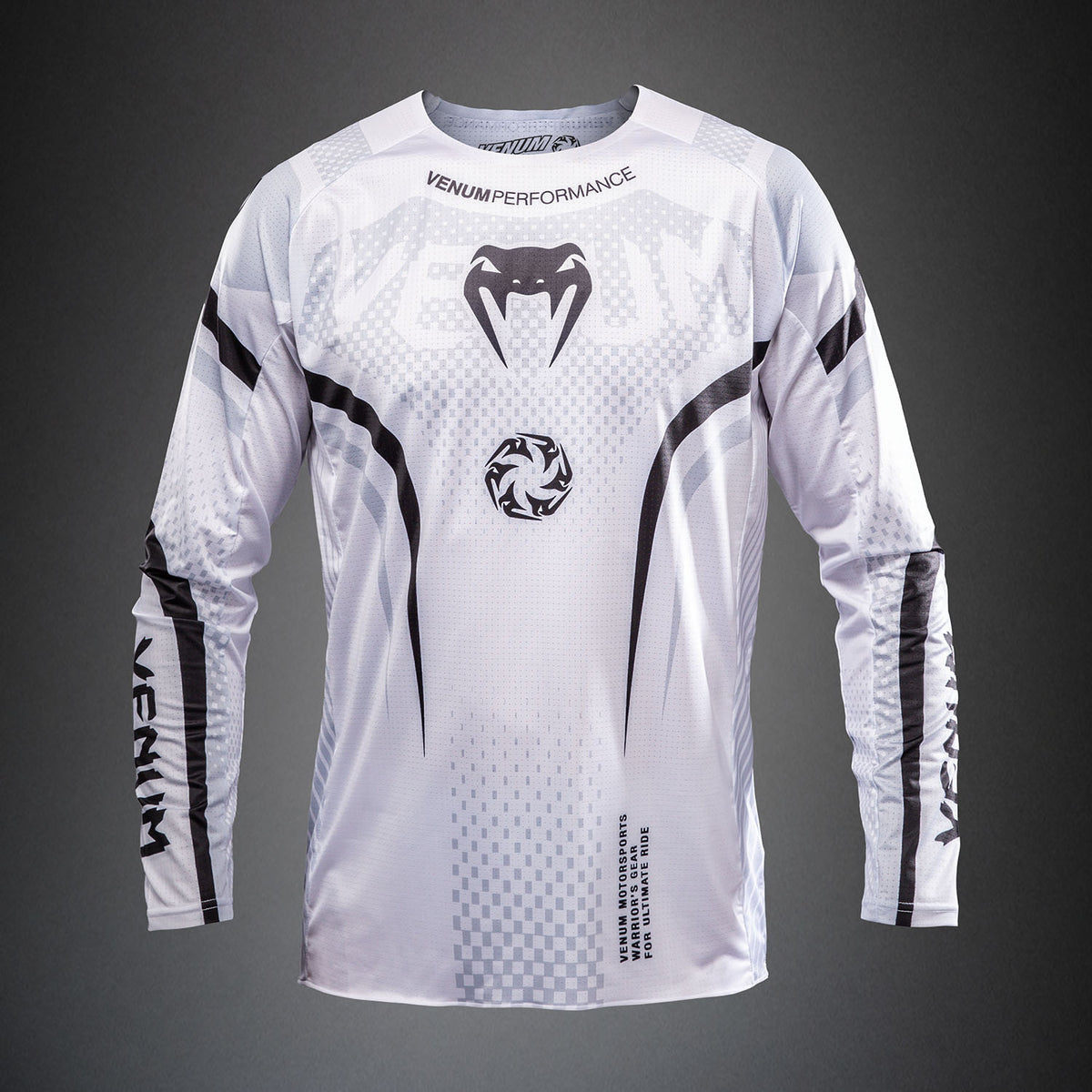 Maillot de Motorsports Venum MX Challenger - Blanc