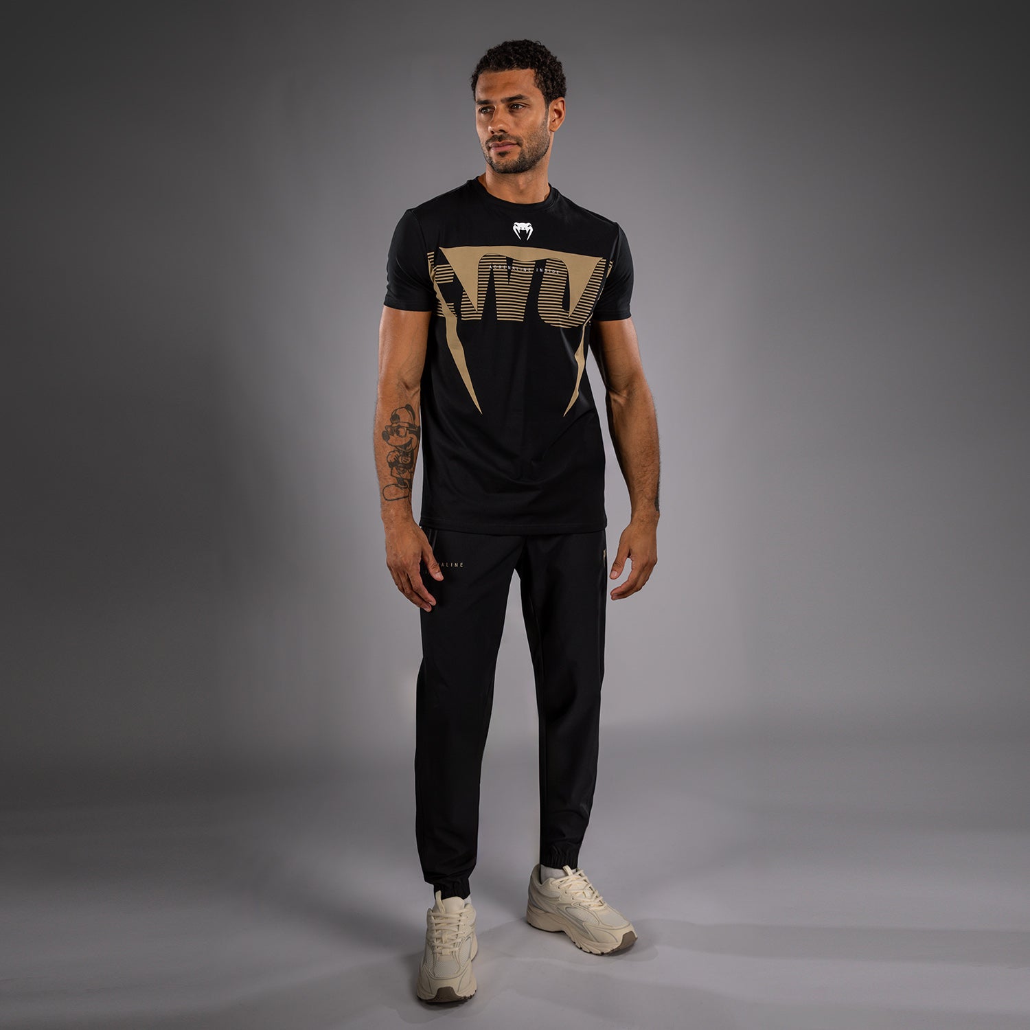 T-shirt Venum Adrenaline – Noir/Sable - product-type_T-Shirts