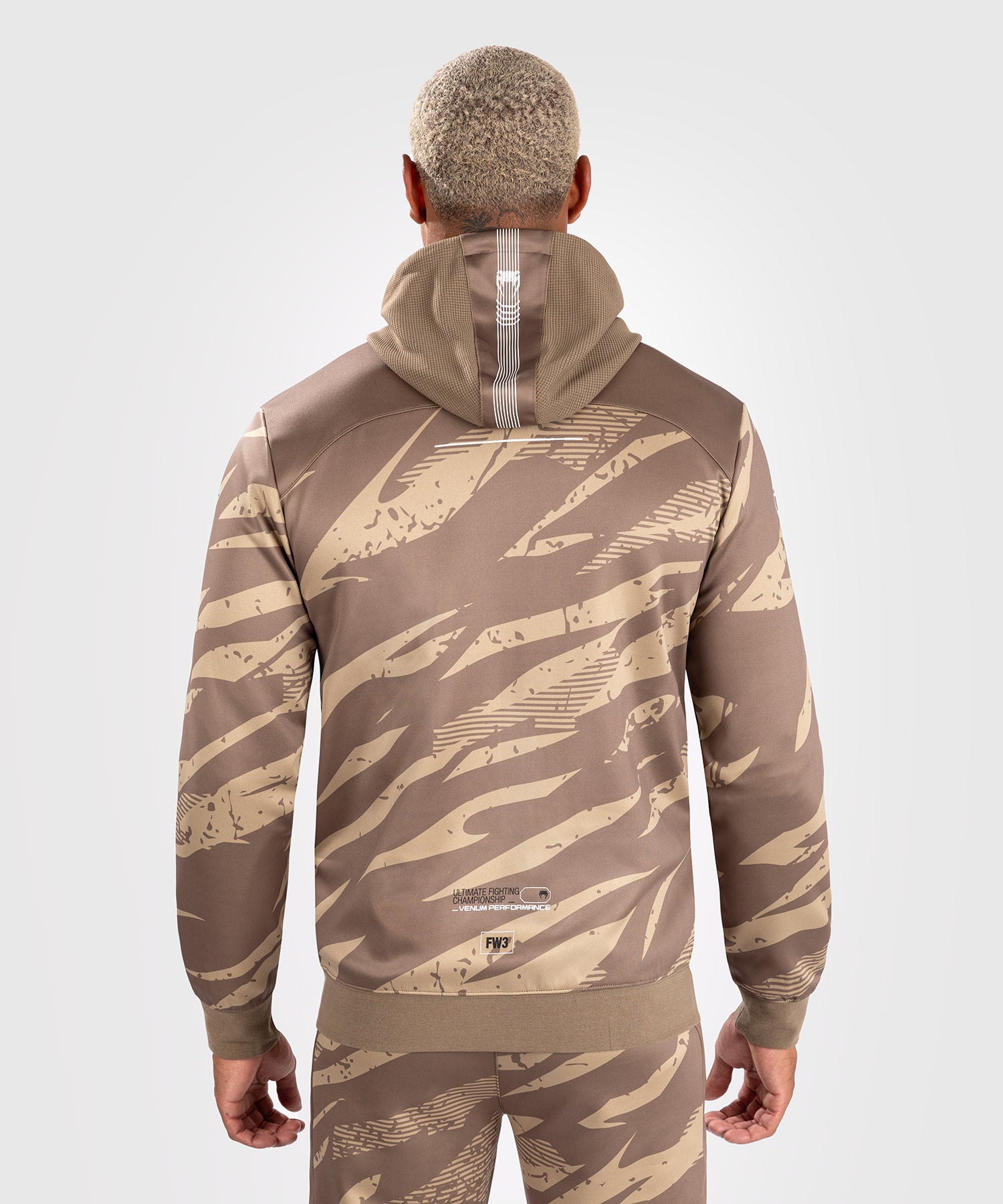 Veste À Capuche Zippé pour Hommes UFC Adrenaline by Venum Fight Week - Desert Camo - product-type_Vestes