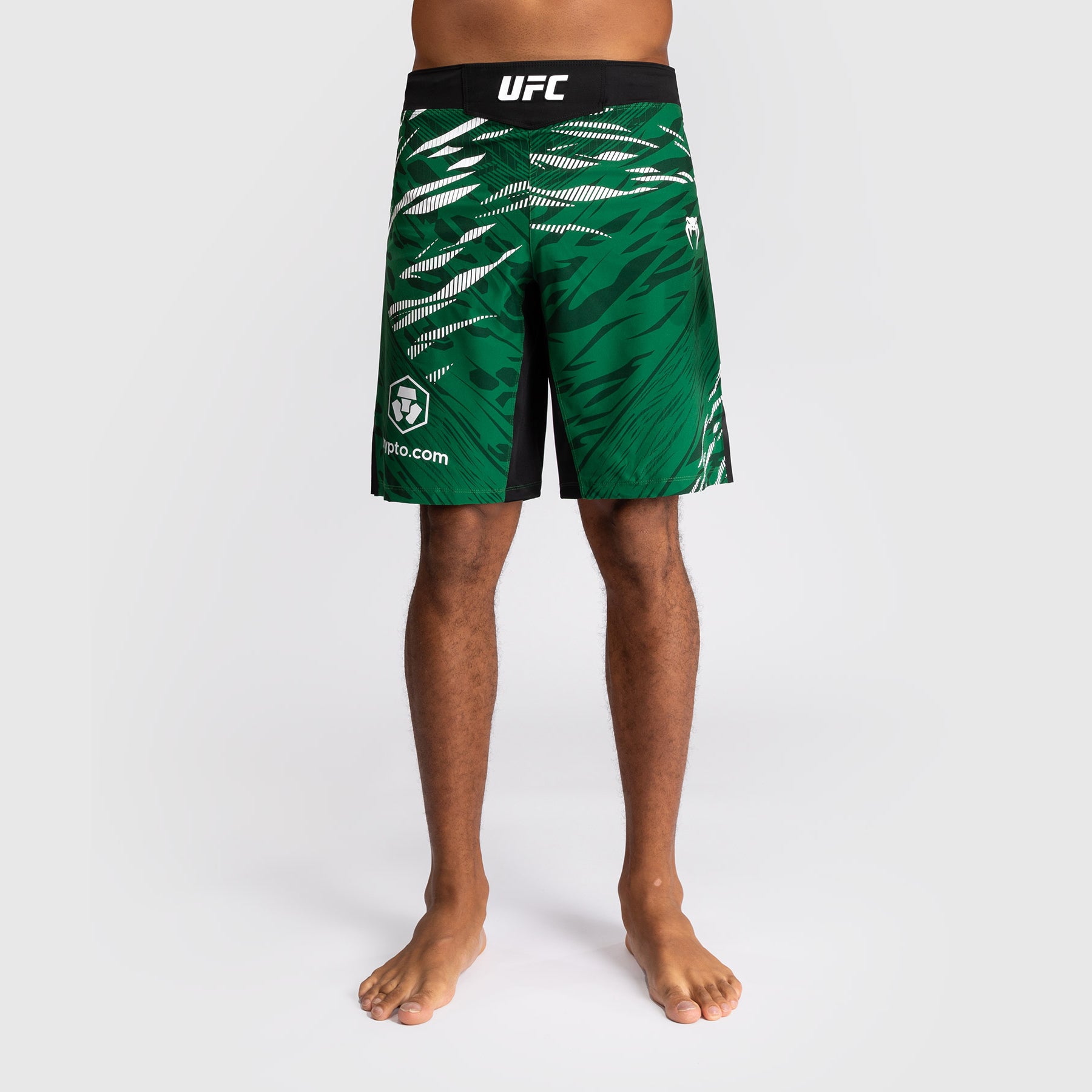 Shorts de Combat pour Hommes UFC Fusion by Venum Personnalisé Authentic Fight Night - Coupe Longue - Vert - product-type_Shorts de MMA