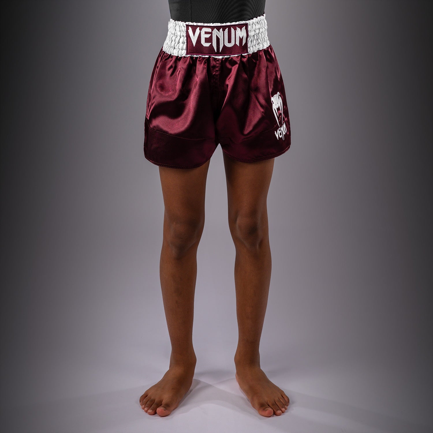 Short de Muay Thaï Venum Classic pour Enfant – Bordeaux - product-type_Shorts de Muay Thai