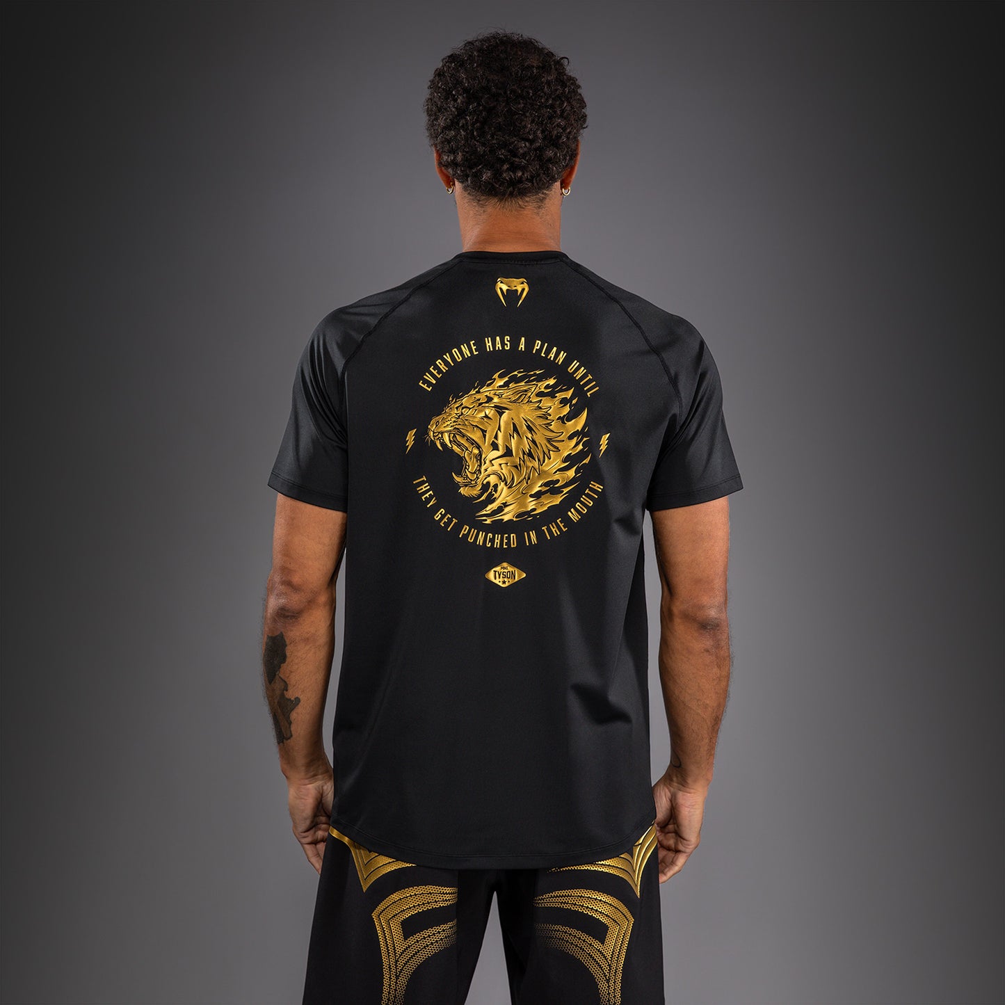 T-shirt Dry Tech Venum x Mike Tyson Tiger - Noir/Or - product-type_T-Shirts Dry Tech