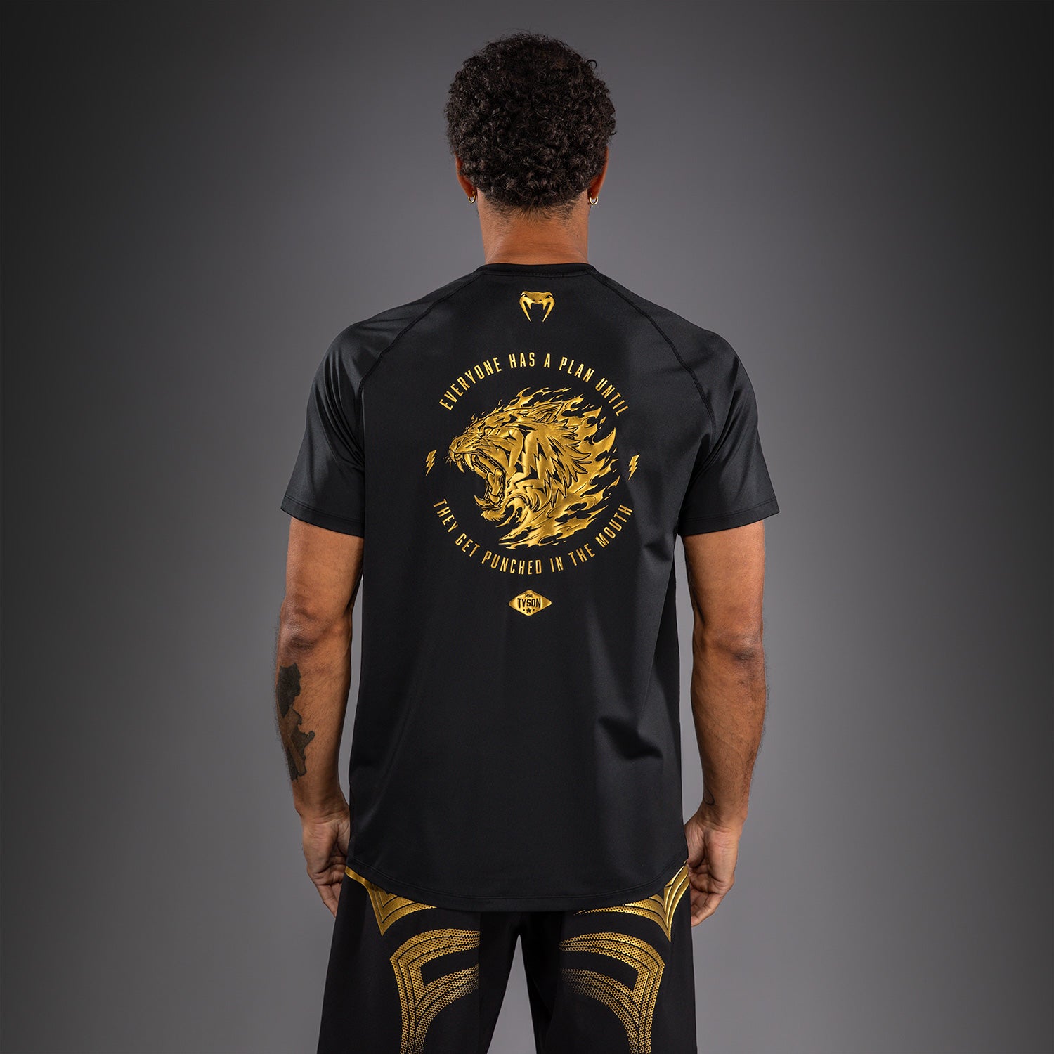 T-shirt Dry Tech Venum x Mike Tyson Tiger - Noir/Or - product-type_T-Shirts Dry Tech