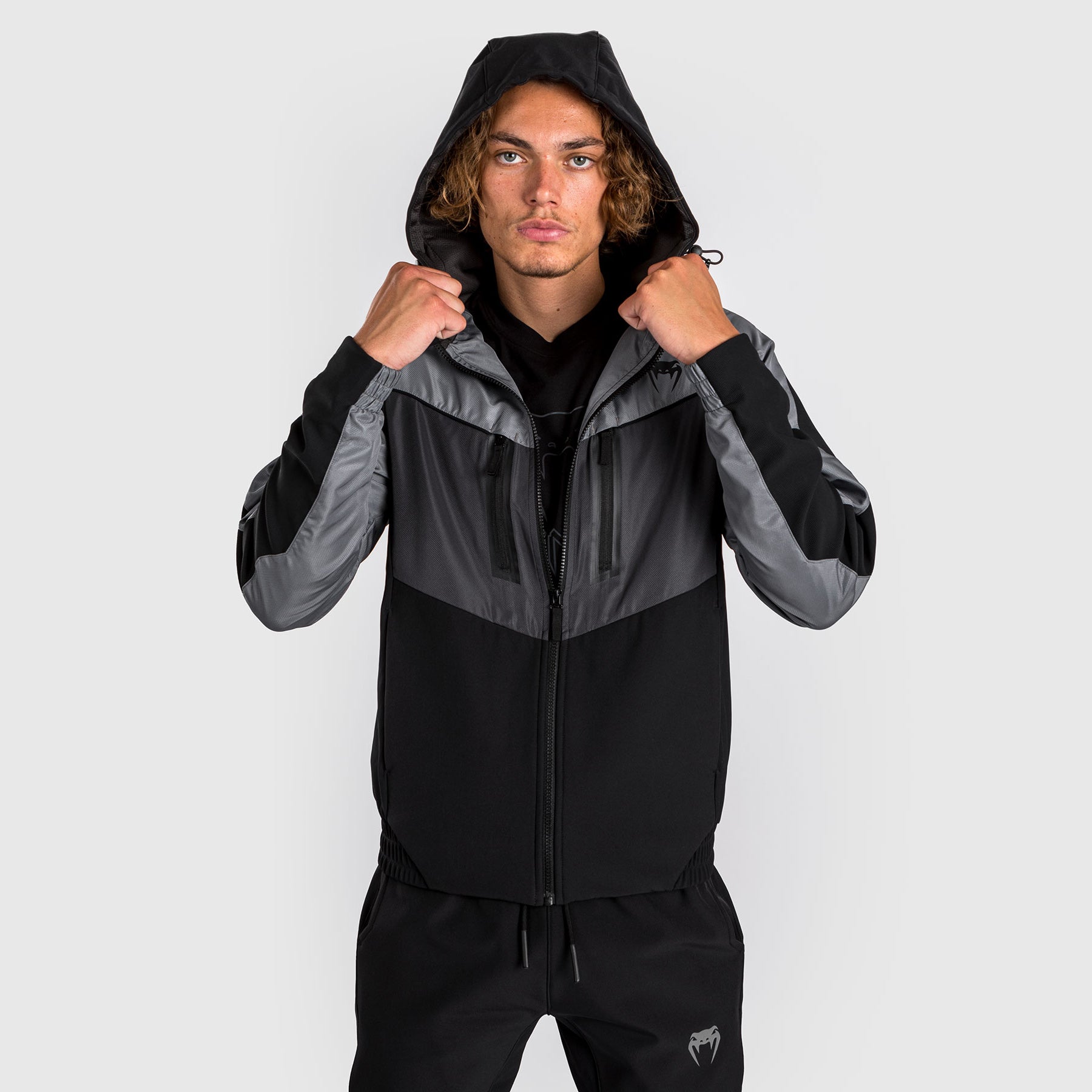Veste de survêtement Venum Laser 3.0 - Noir/Gris - product-type_Vestes