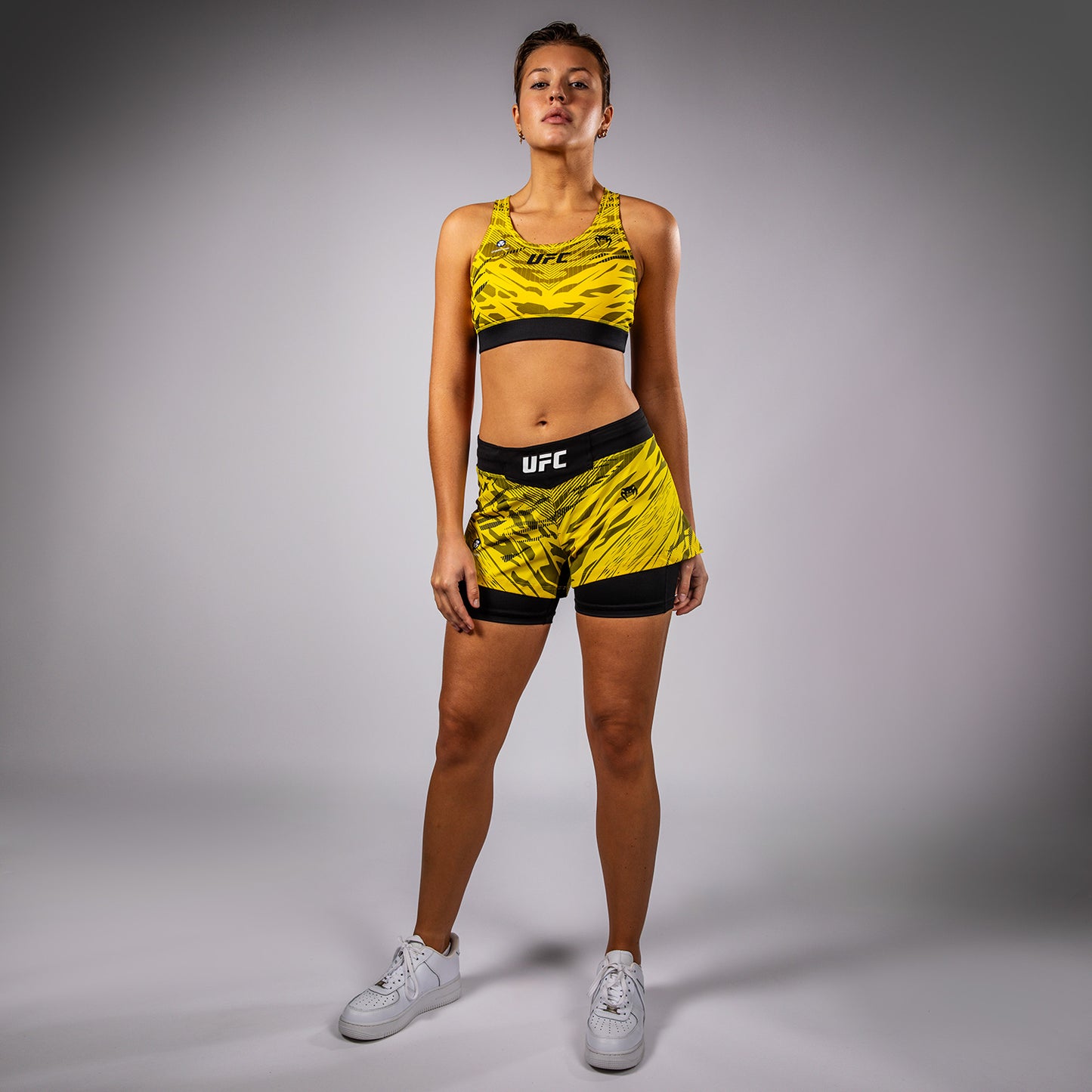 Brassière pour Femmes UFC Fusion by Venum Authentic Fight Night - Jaune - product-type_Brassières de sport