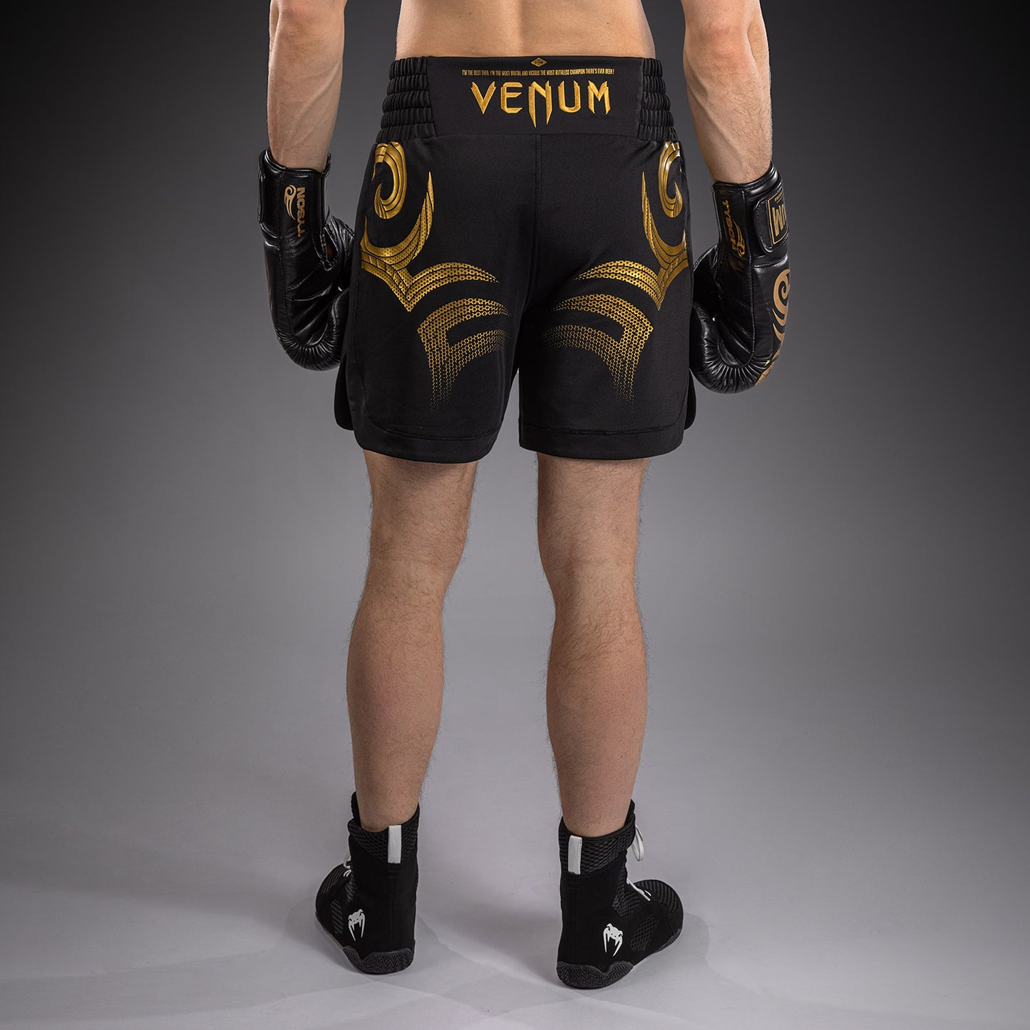 Short de Boxe Venum x Mike Tyson Tiger - Noir/Or
