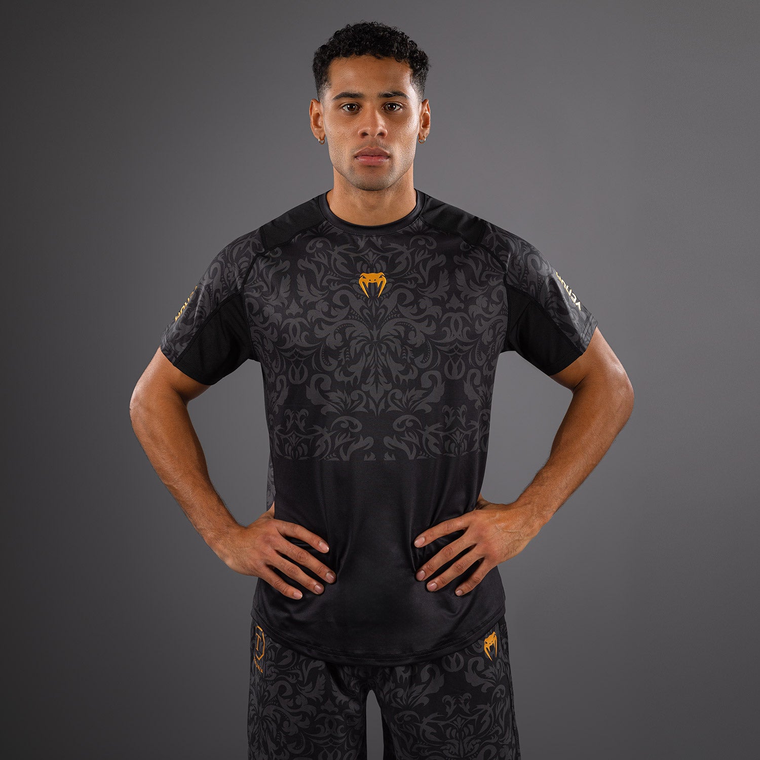 T-shirt Dry-Tech Venum x Topuria Unmatched Edition - Noir/Or - product-type_T-Shirts Dry Tech