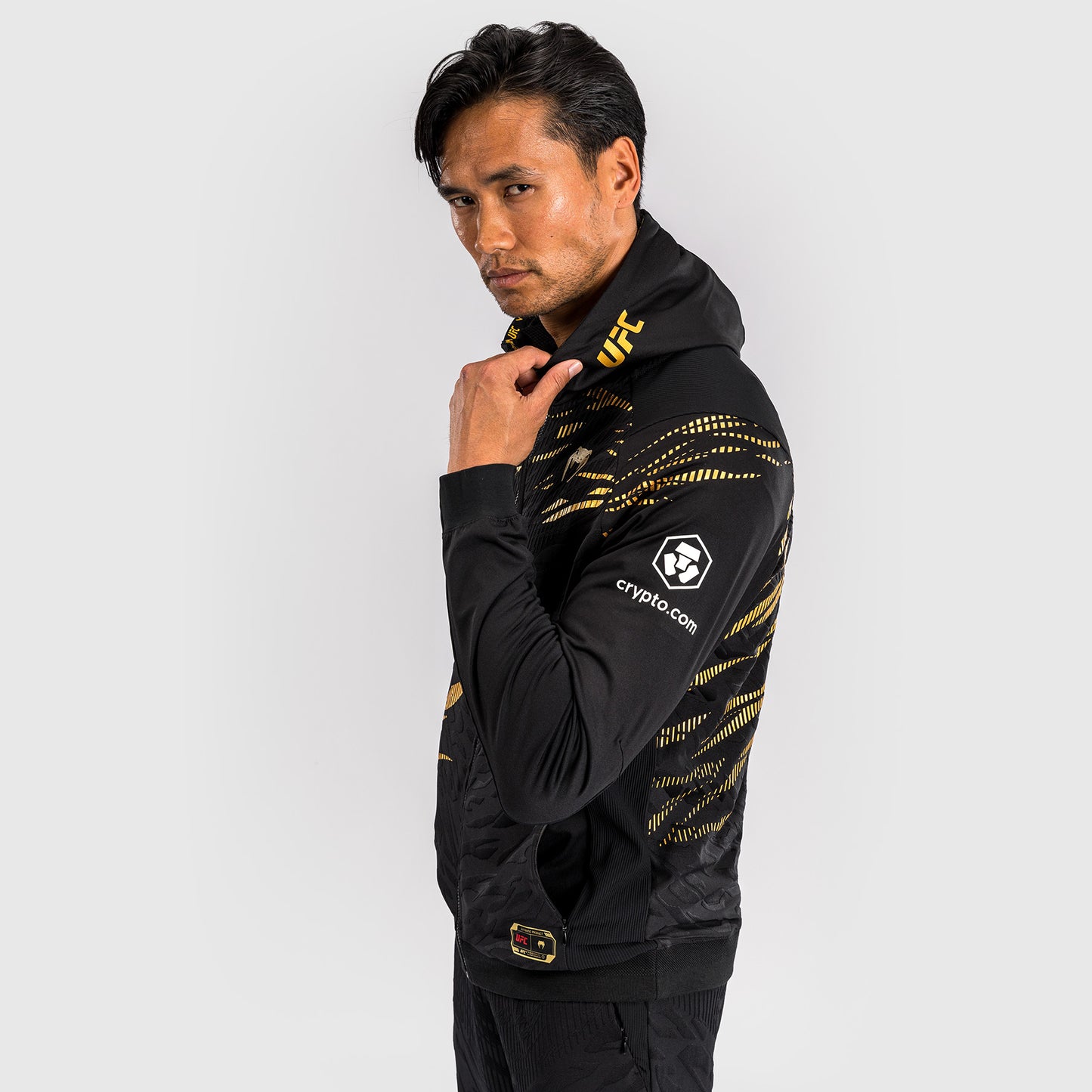 Sweatshirt à Capuche pour Hommes UFC Fusion by Venum Personnalisé Authentic Fight Night - Champion - product-type_Vestes