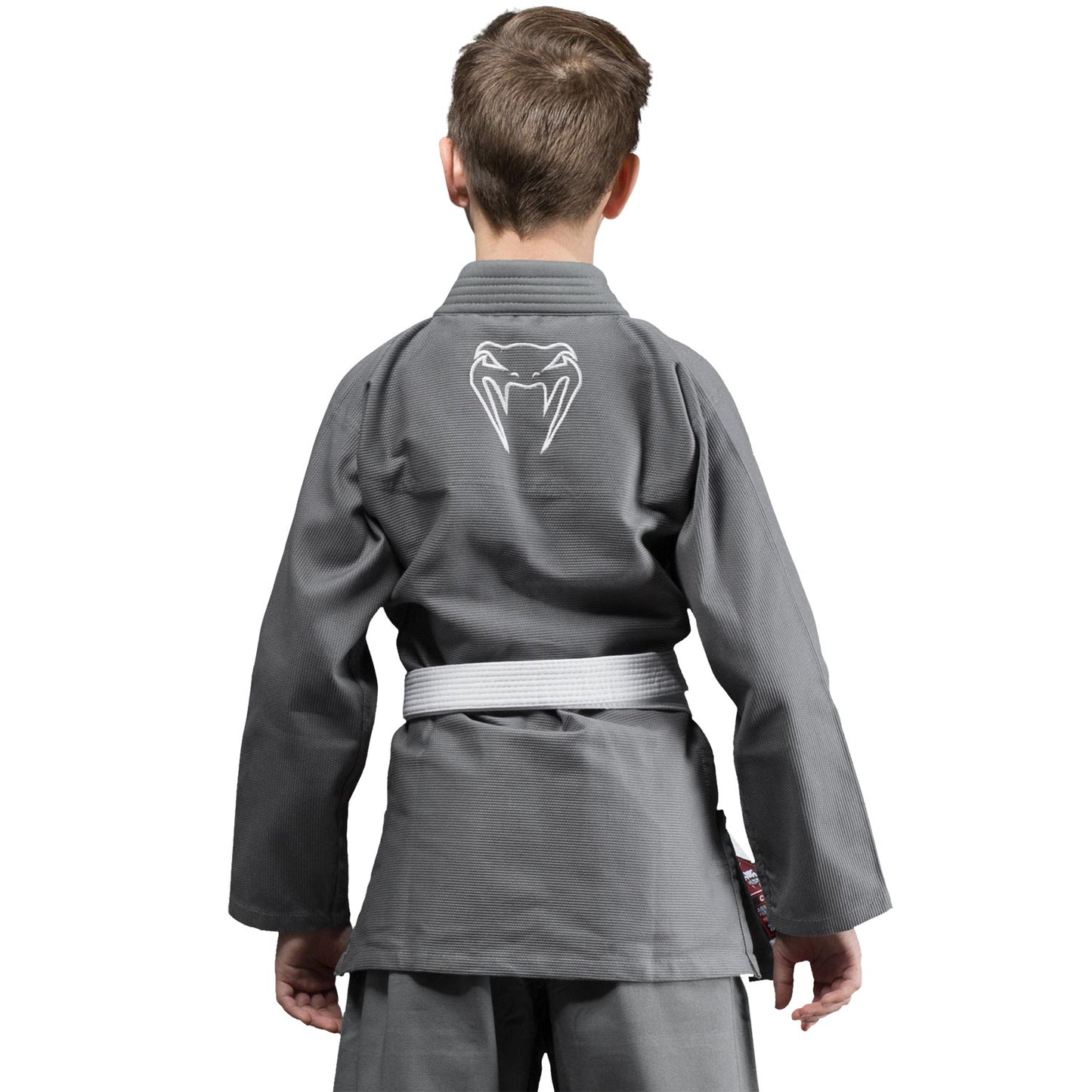 Kimono JJB enfant Venum Contender + Ceinture blanche offerte – Gris - product-type_Kimonos de JJB
