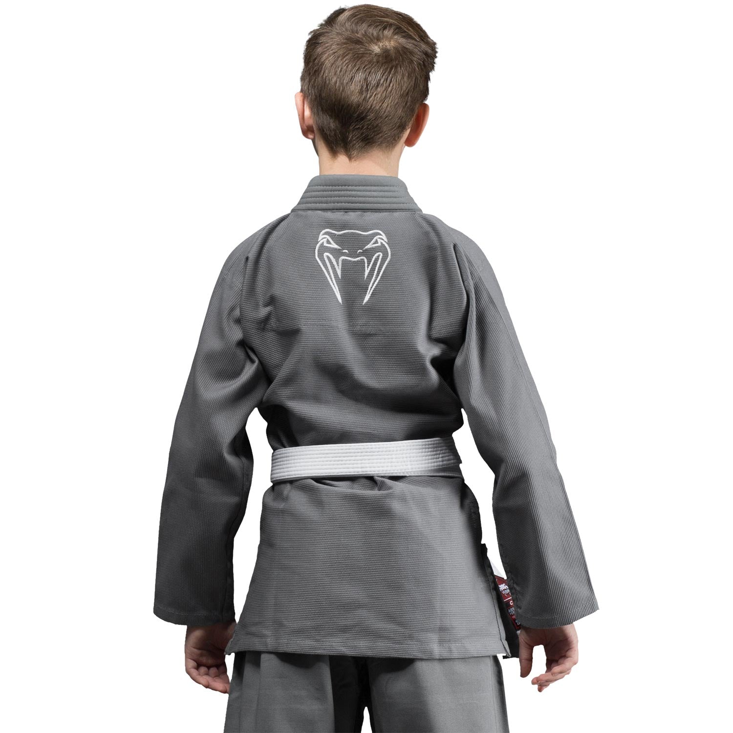 Kimono JJB enfant Venum Contender + Ceinture blanche offerte – Gris - product-type_Kimonos de JJB
