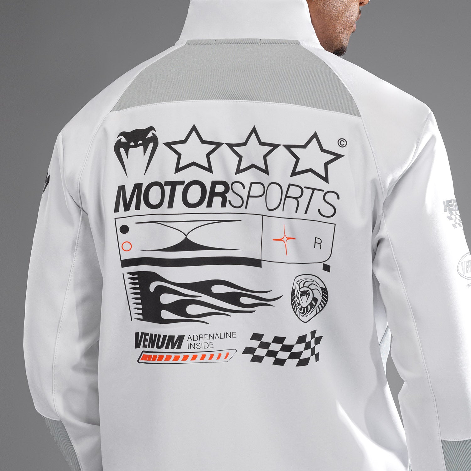 Veste Softshell Venum Motorsport - Blanc Neige - product-type_Vestes
