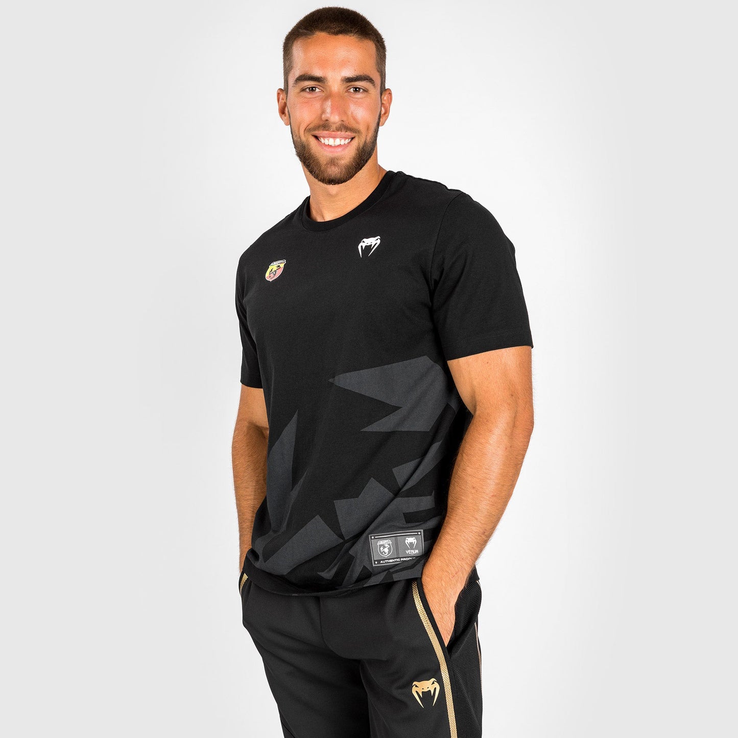 T-Shirt Venum Abarth #1 - Noir/Or - product-type_T-Shirts