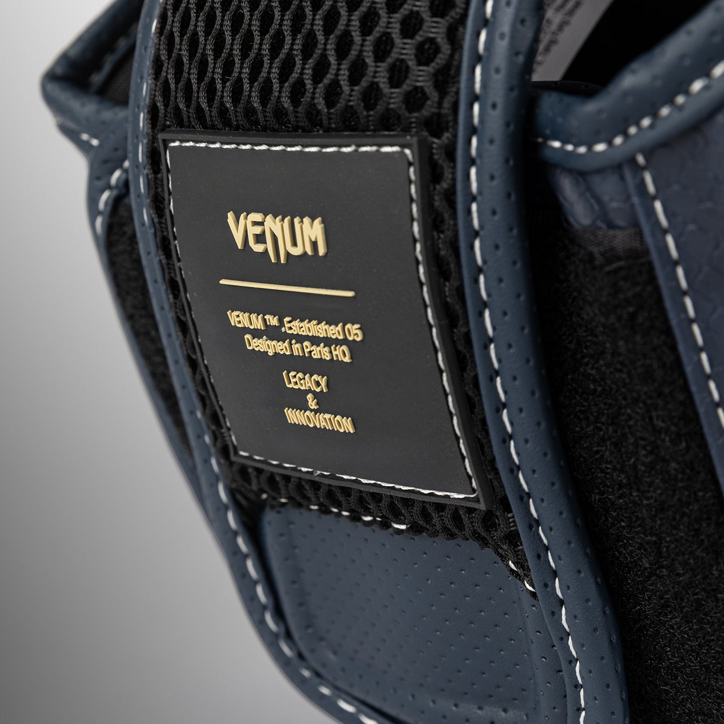 Casque de Protection Venum Impact Evo Scales – Bleu Minuit - product-type_Casques de boxe