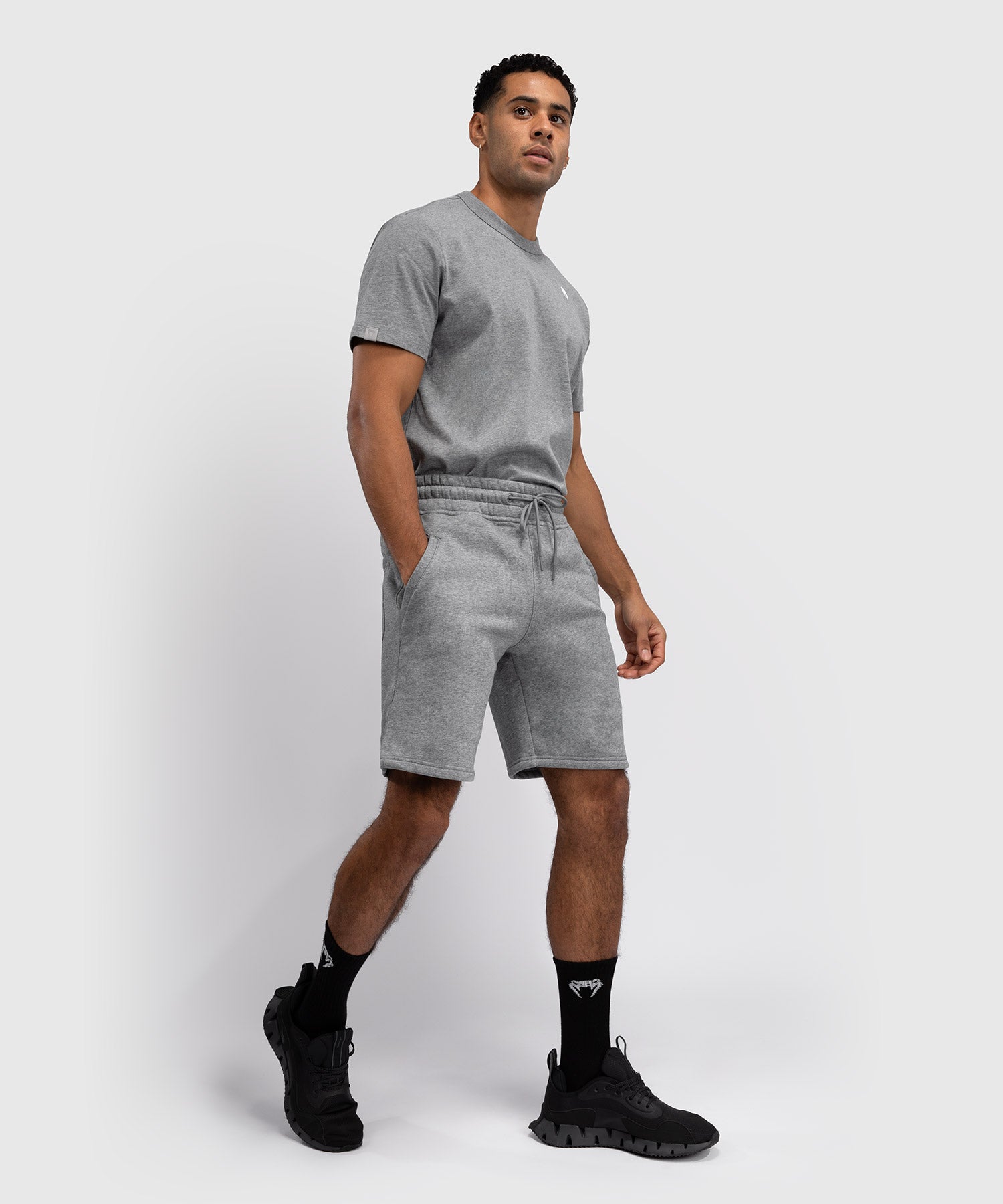 Shorts en Coton Venum Silent Power - Cloudy Grey - product-type_Shorts en Coton