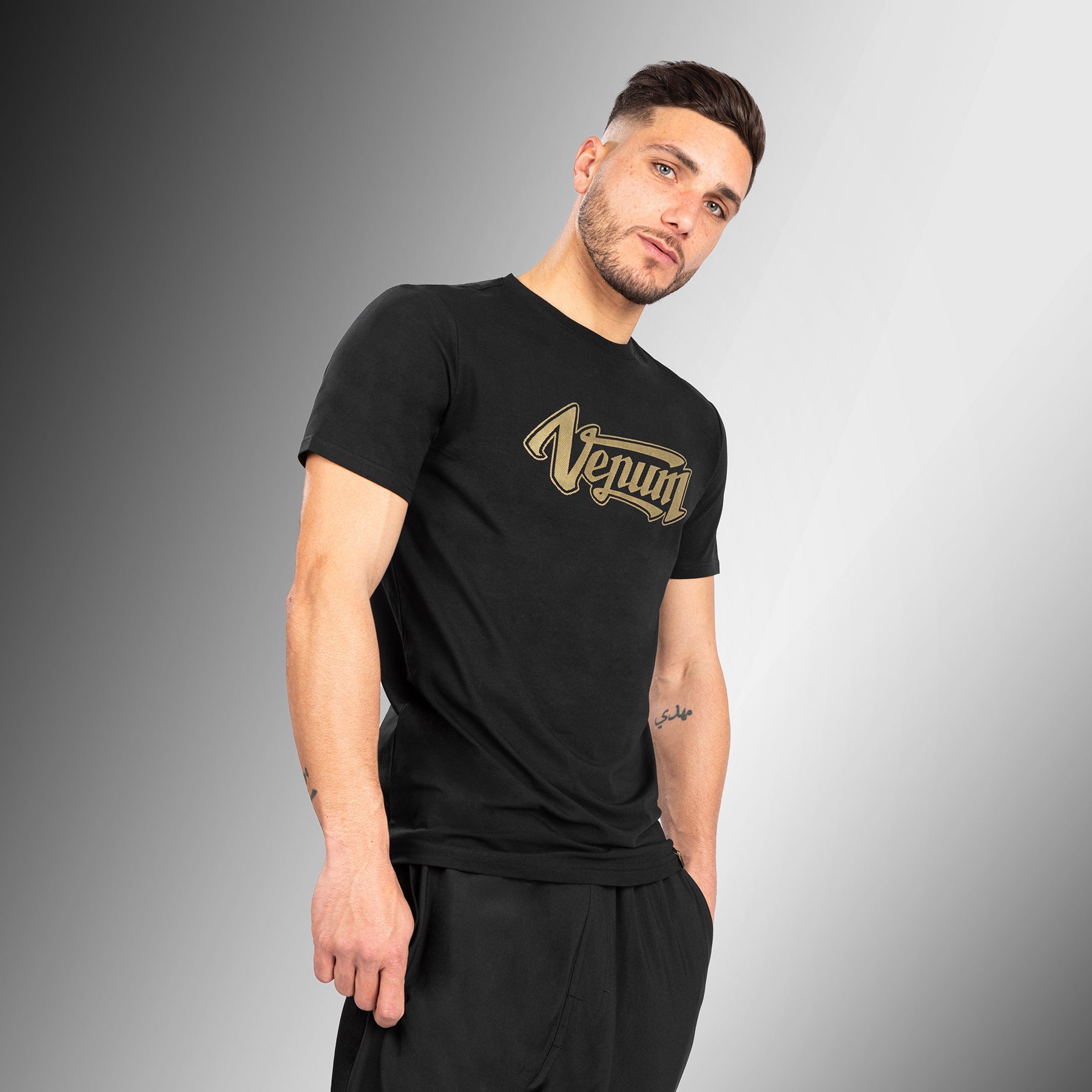 T-shirt Venum Absolute 2.0 - Coupe ajustée - Noir/Or - product-type_T-Shirts