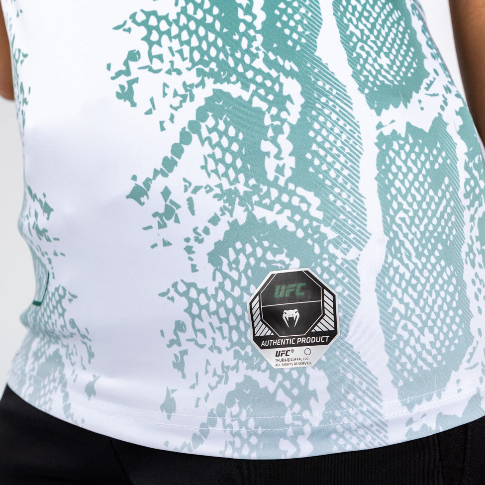 T-shirt Technique pour Femme UFC Adrenaline by Venum Authentic Fight Night - Emerald Edition - Vert/Blanc - product-type_T-Shirts Dry Tech