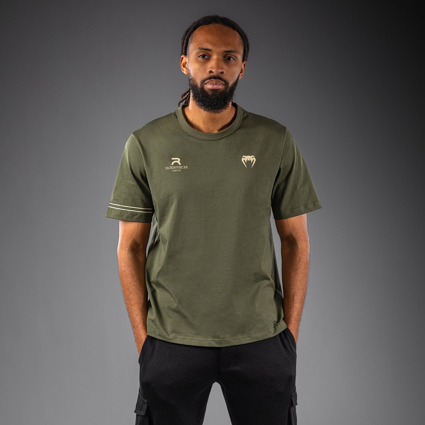 T-Shirt Venum Rajadamnern - Vert Militaire - product-type_T-Shirts