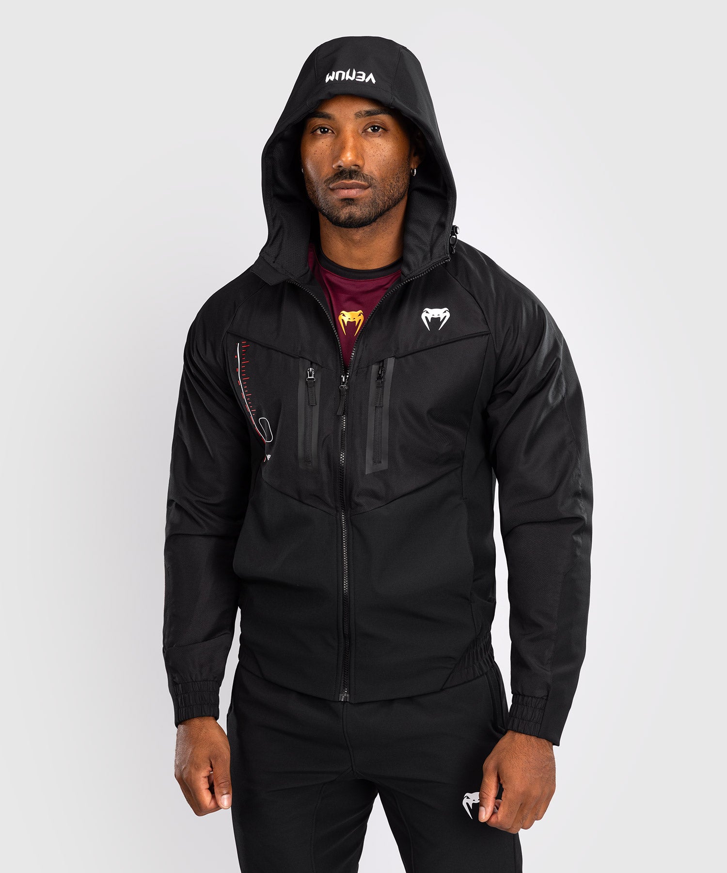Veste de Survêtement Venum Tactical XT- Noir/Rouge Feu - product-type_Vestes