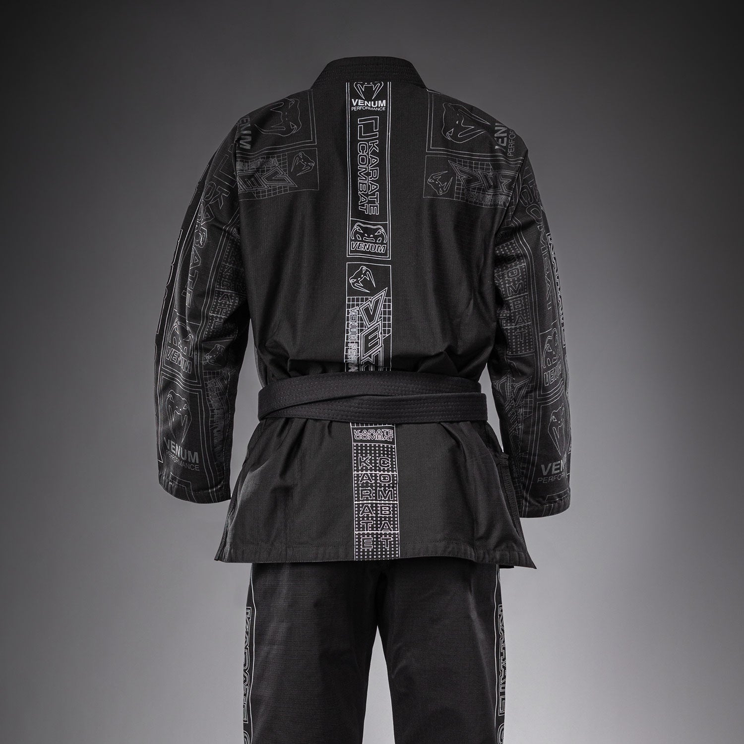 Kimono de JJB Karate Combat by Venum – Noir/Gris - product-type_Kimonos de JJB