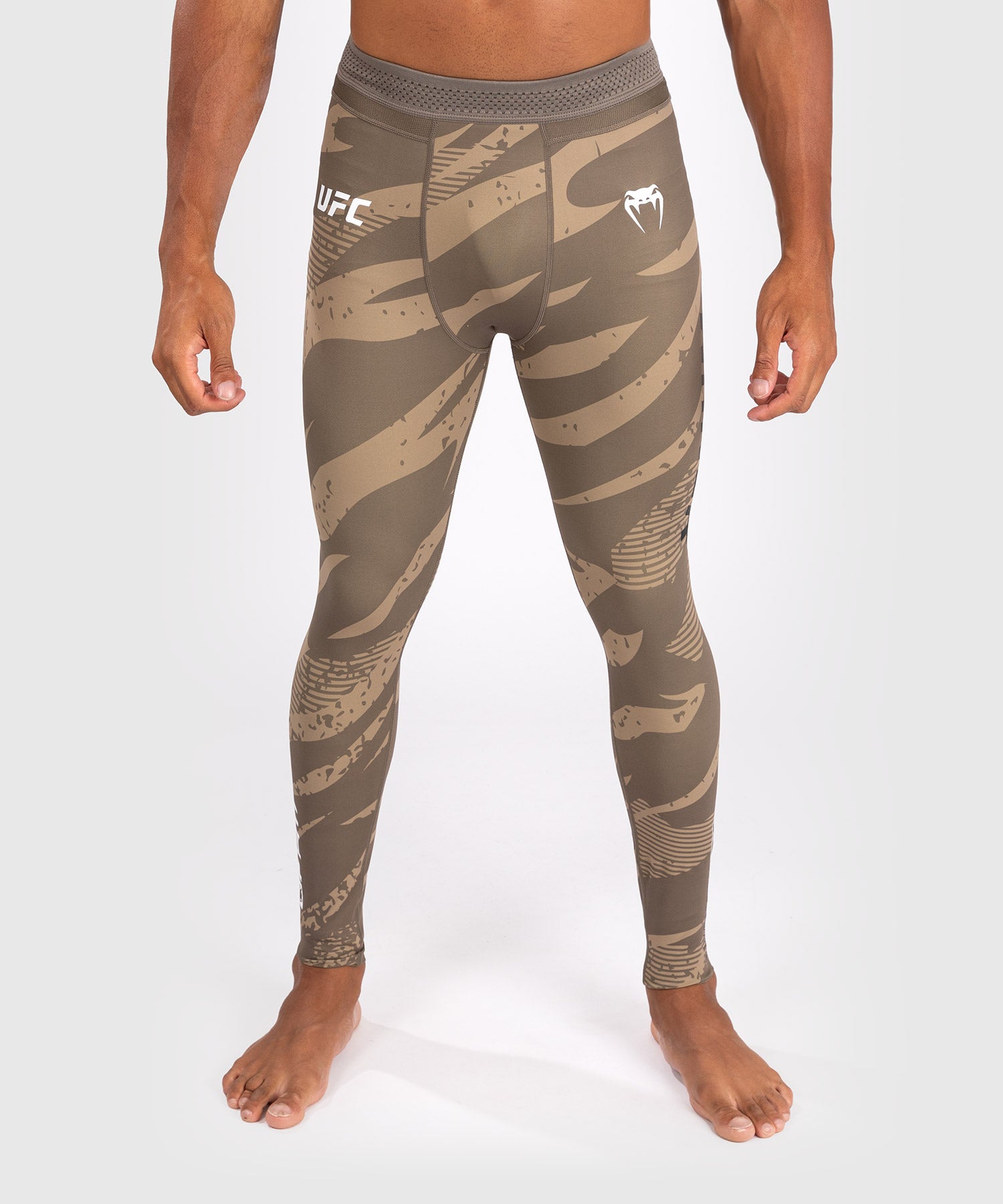 Pantalon de Compression pour Hommes UFC Adrenaline by Venum Fight Week Performance - Desert Camo - Pantalons