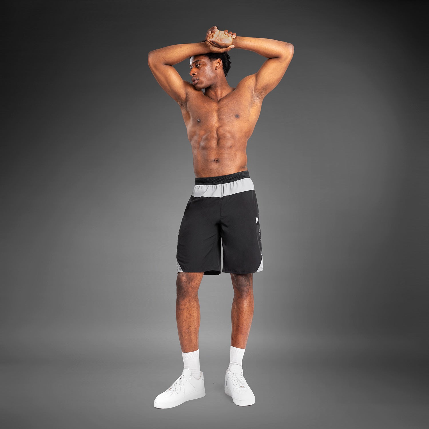 Short de training pour Hommes Venum Tempest - Noir/Gris - product-type_Shorts de training
