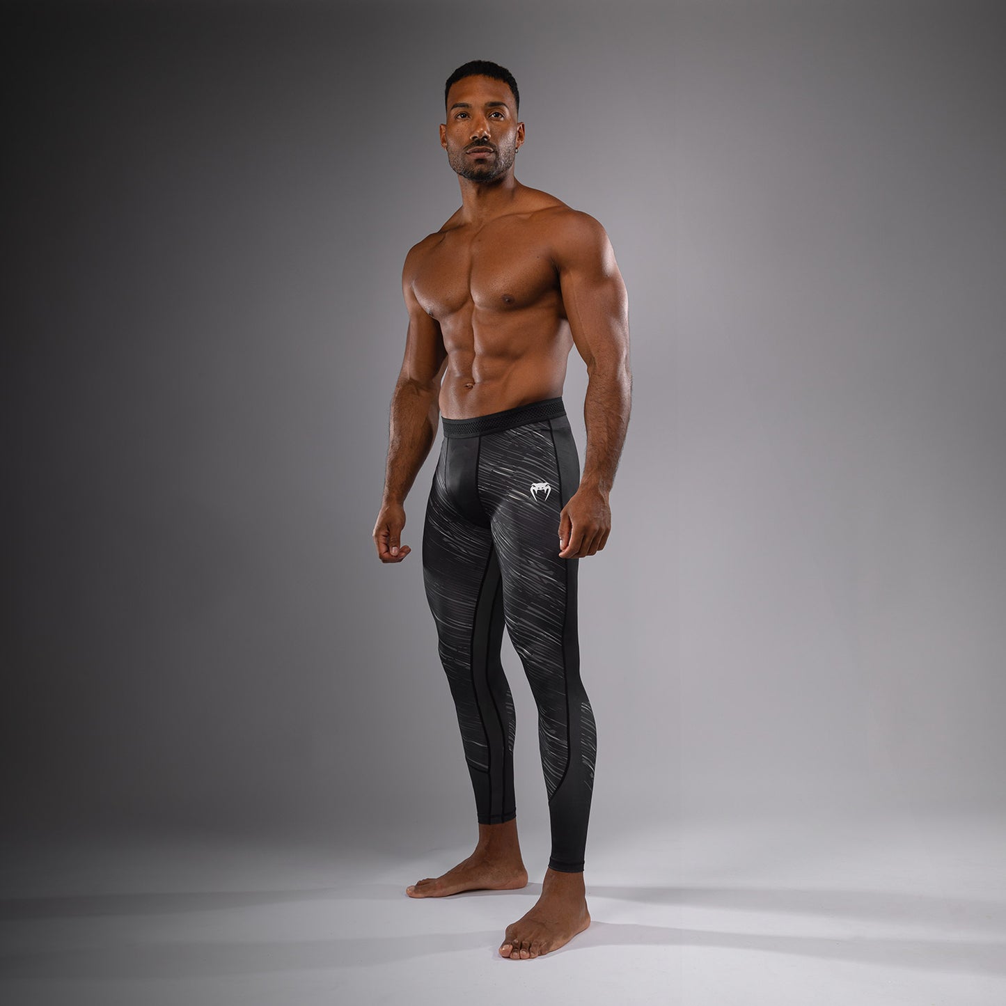Pantalon de compression Venum Rapid - Noir/Gris Orage - product-type_Pantalons de Compression