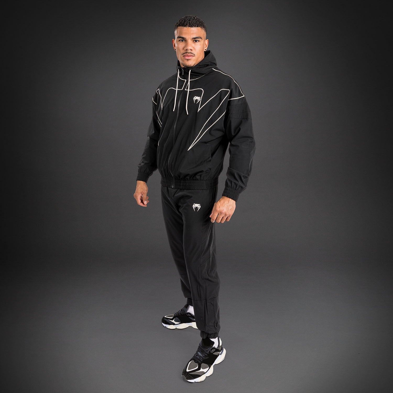 Veste de survêtement Venum Attack 90 - Noir/Blanc - product-type_Vestes