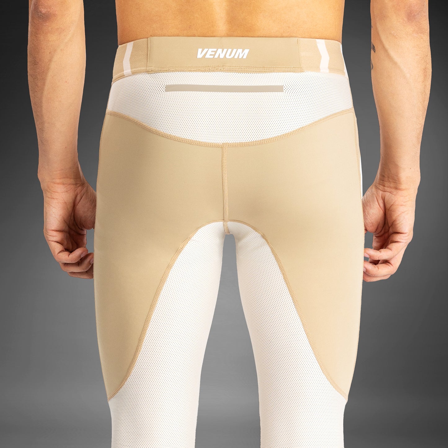 Pantalon de Compression pour Hommes Venum Tempest - Beige/Sable - product-type_Pantalons de Compression