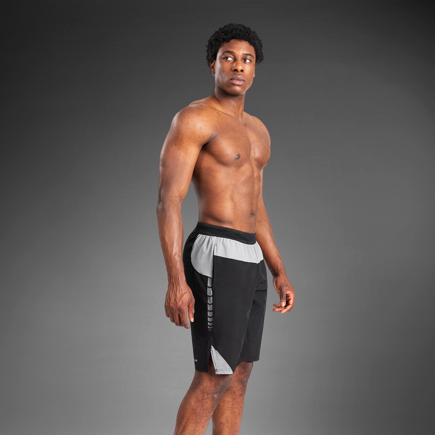 Short de training pour Hommes Venum Tempest - Noir/Gris - product-type_Shorts de training