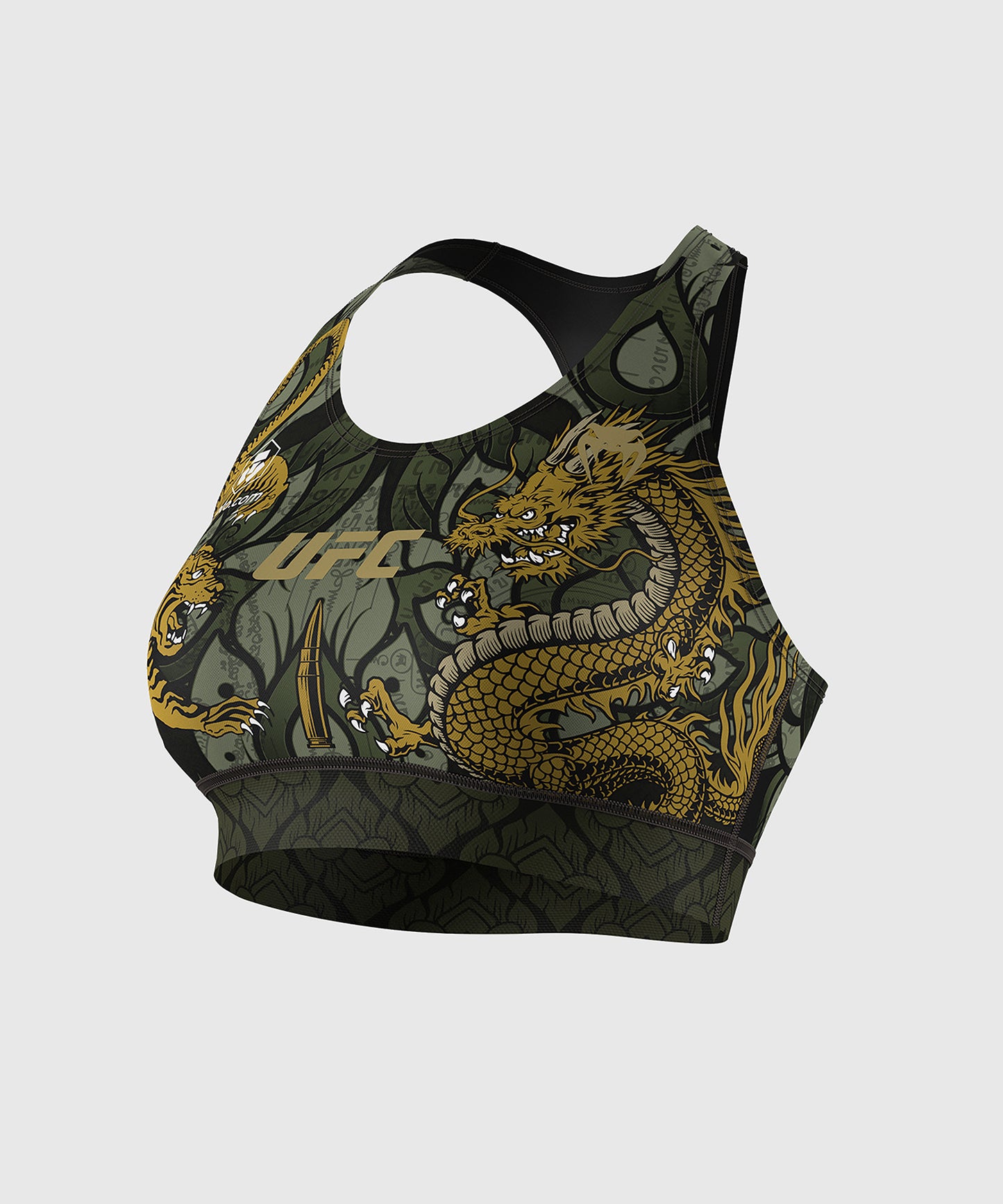 Brassière de Sport pour Femmes UFC Unrivaled by Venum Valentina Shevchenko - Vert - product-type_Brassières de sport
