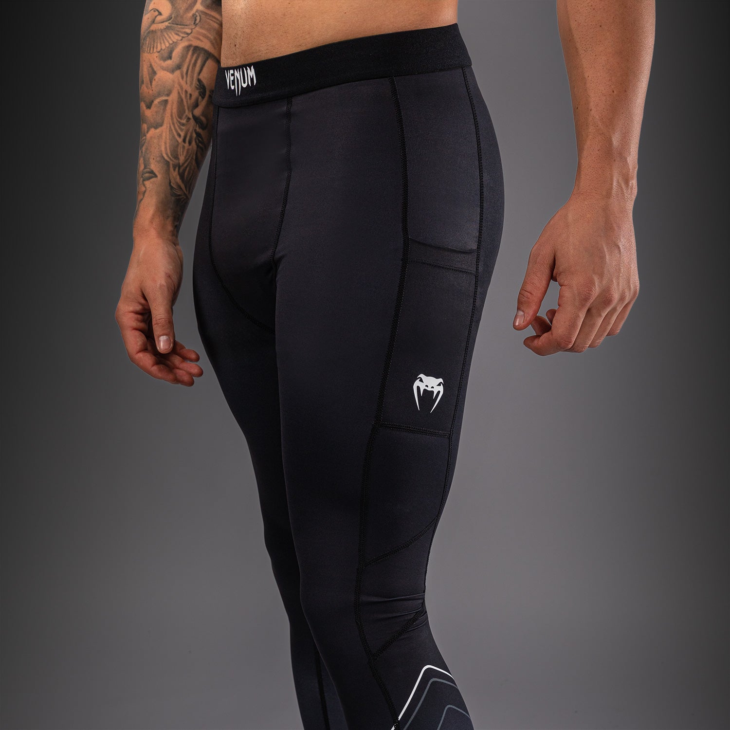 Spats Venum Streamline – Noir/Blanc - product-type_Pantalons de Compression