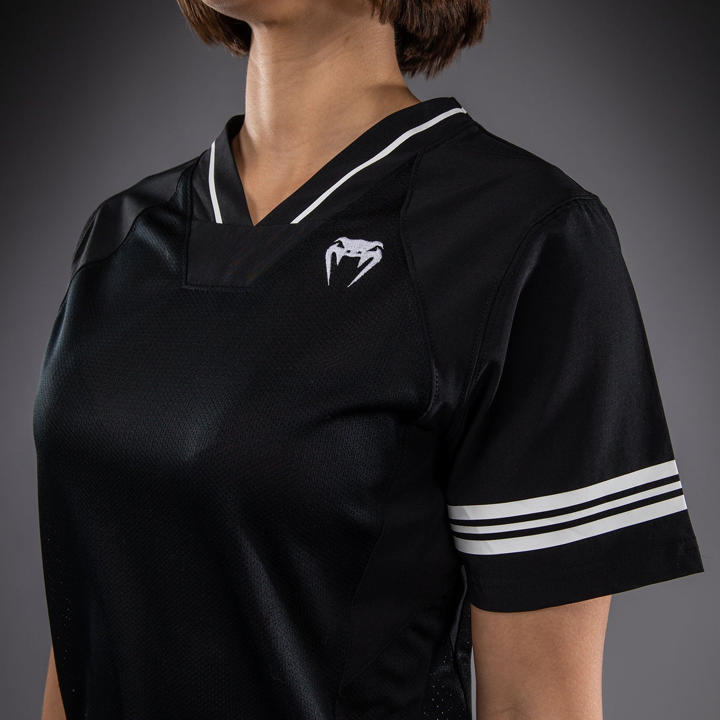 T-shirt pour Femme Venum Flag Football - Noir - product-type_T-Shirts Dry Tech