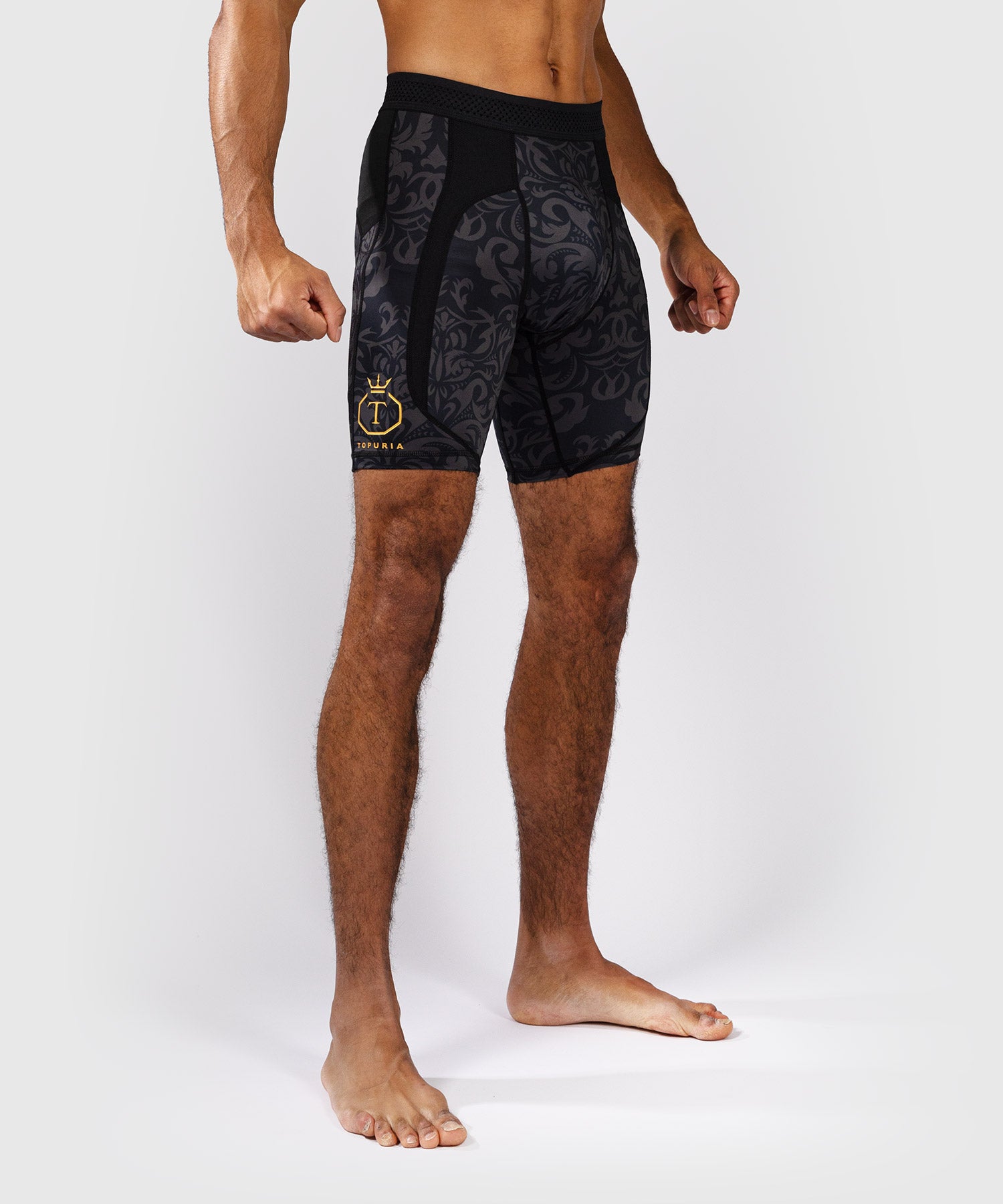 Short de Compression Venum x Topuria Unmatched Edition - Noir/Or - product-type_Shorts de compression
