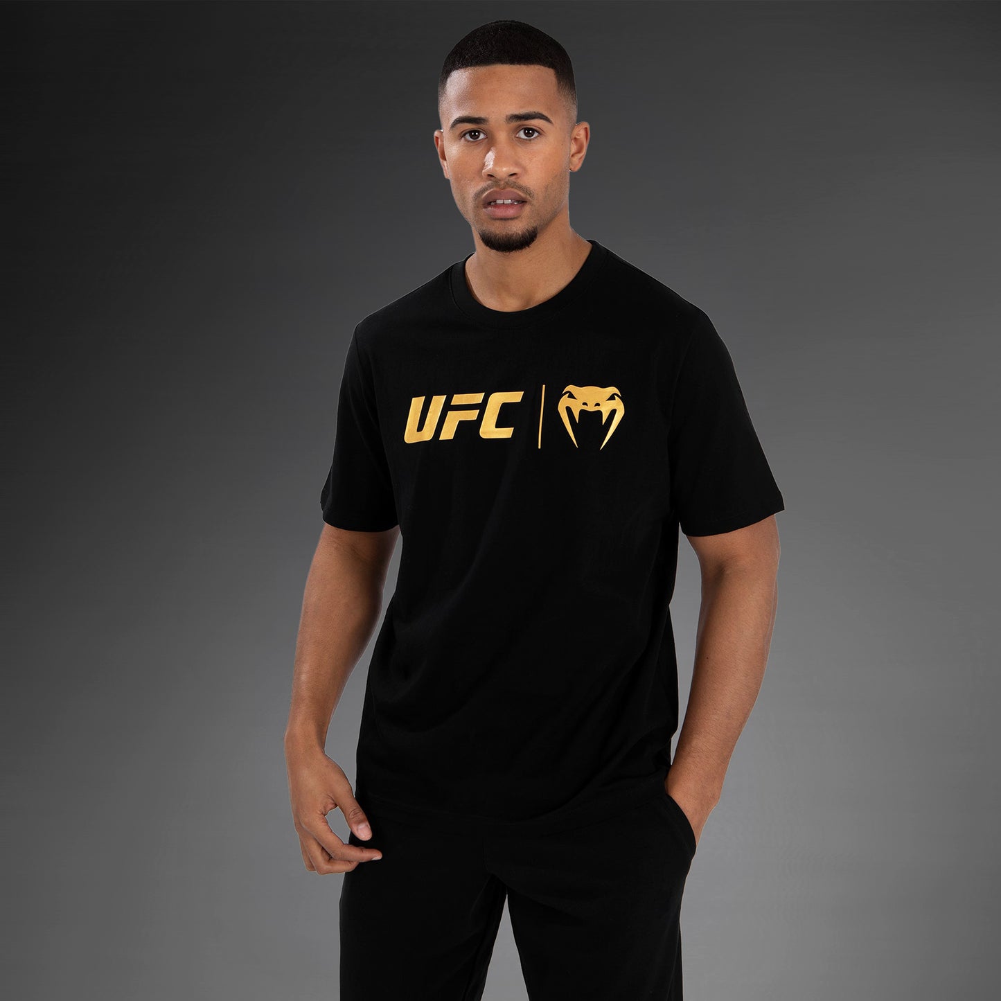 T-Shirt UFC Venum Classic - Noir/Or - product-type_T-Shirts