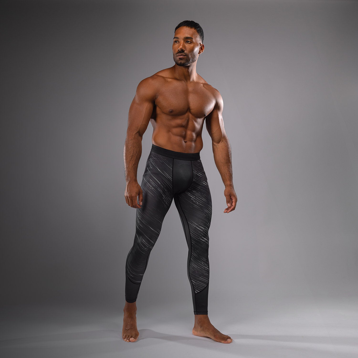 Pantalon de compression Venum Rapid - Noir/Gris Orage - product-type_Pantalons de Compression