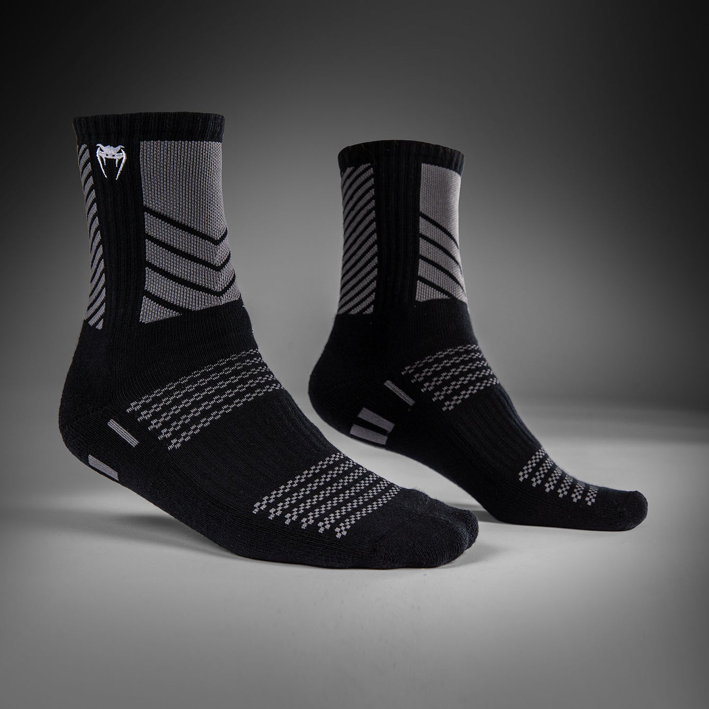 Chaussettes Mi-longues Venum Vector - Noir/Gris - product-type_Chaussettes