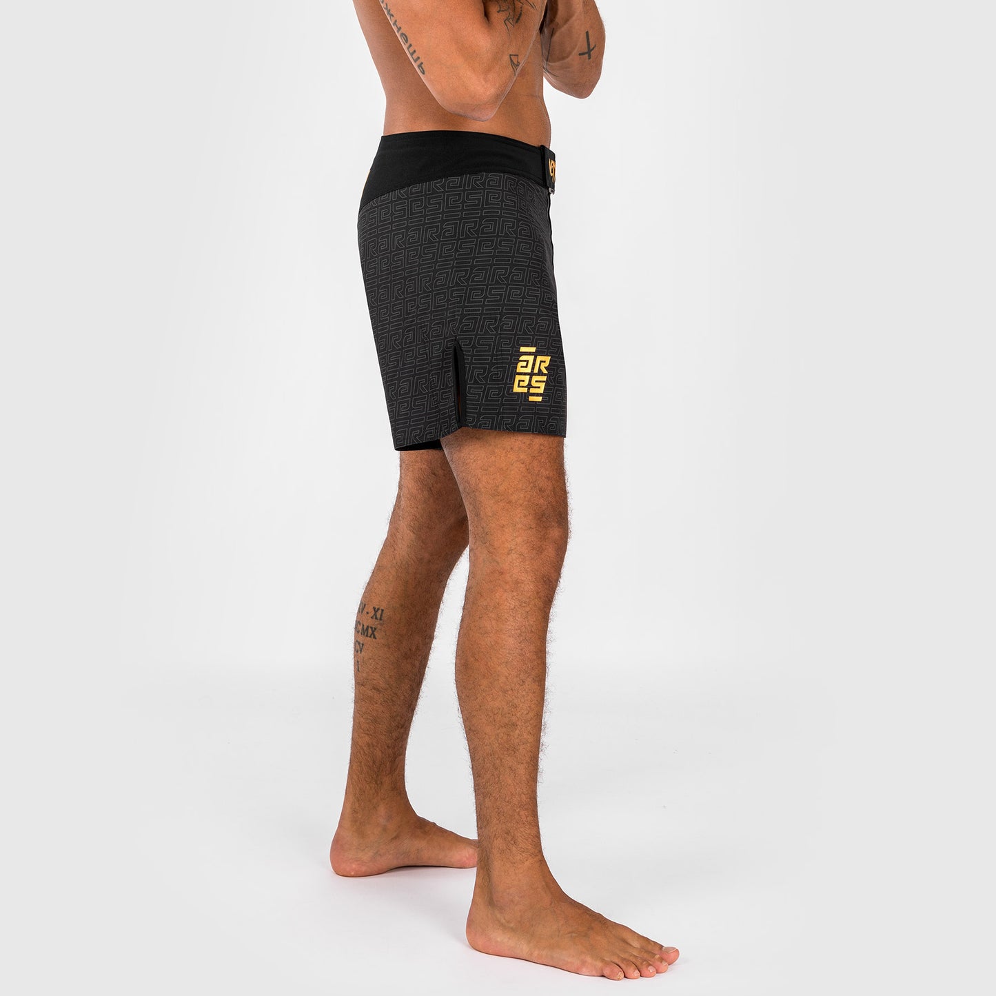 Short de combat pour Hommes Venum x Ares - Noir/Doré - product-type_Shorts de MMA