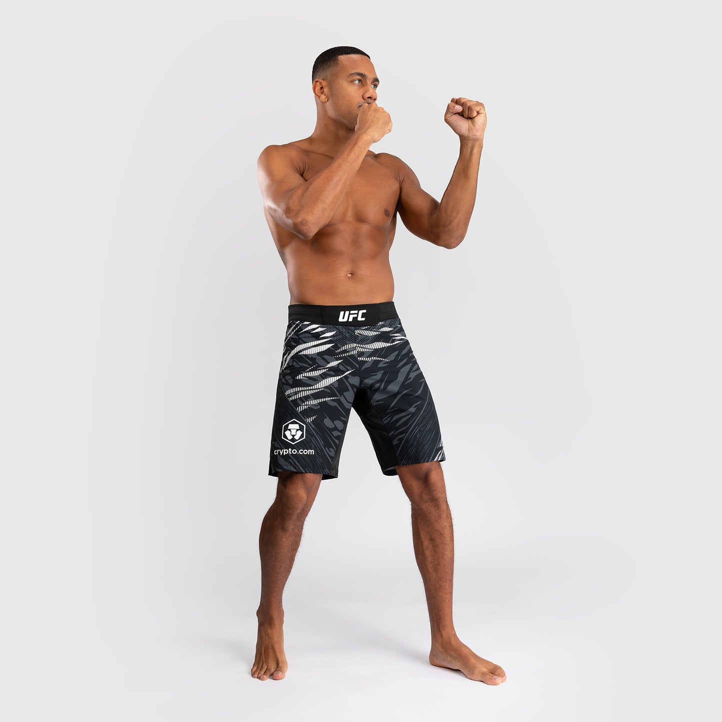 Shorts de Combat pour Hommes UFC Fusion by Venum Personnalisé Authentic Fight Night - Coupe Longue - Noir - product-type_Shorts de MMA