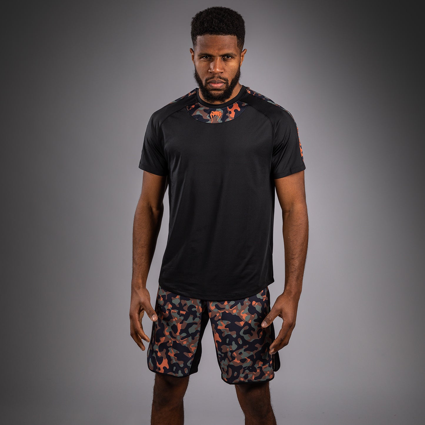 T-shirt Dry-Tech Venum Jungle Ops - Noir/Camouflage Kaki - product-type_T-Shirts Dry Tech