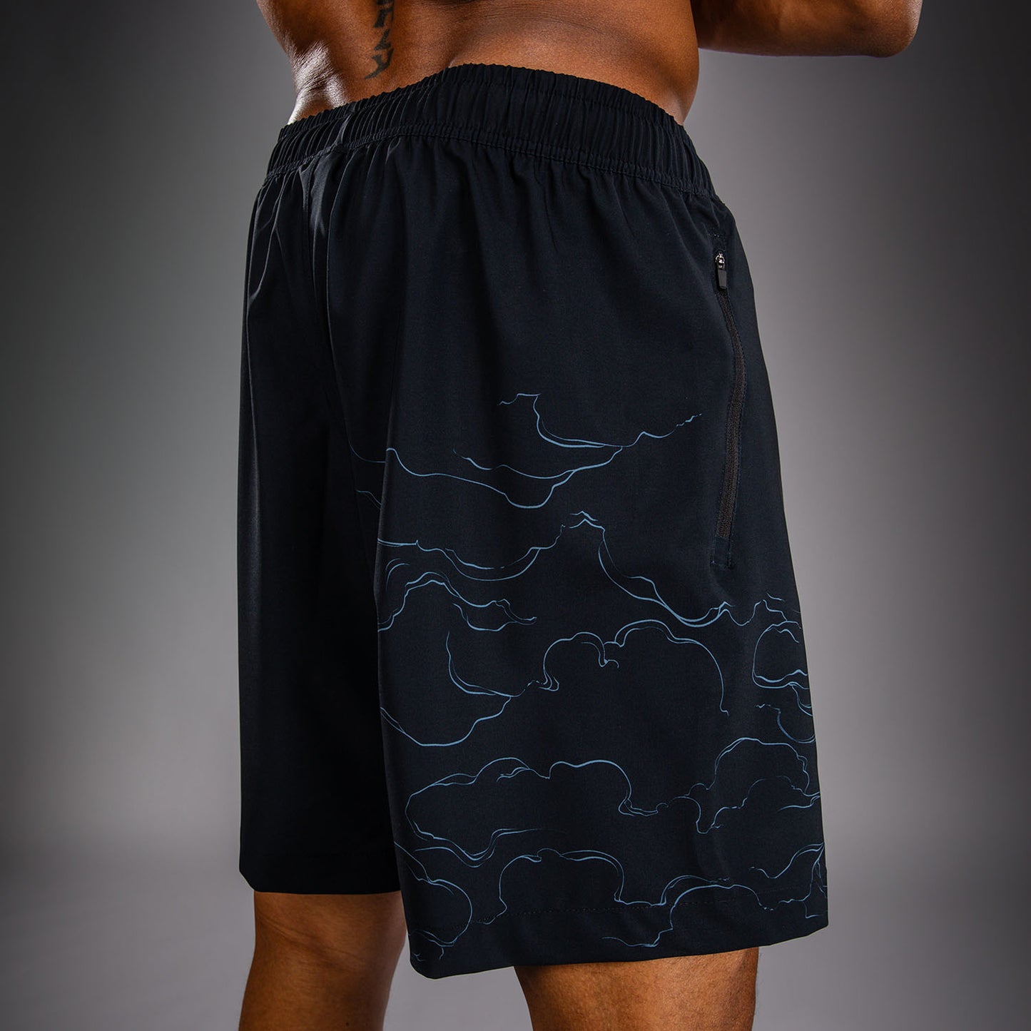 Short d’Entraînement Venum Thunder Dragon – Noir/Gris/Cuivre - product-type_Shorts de training