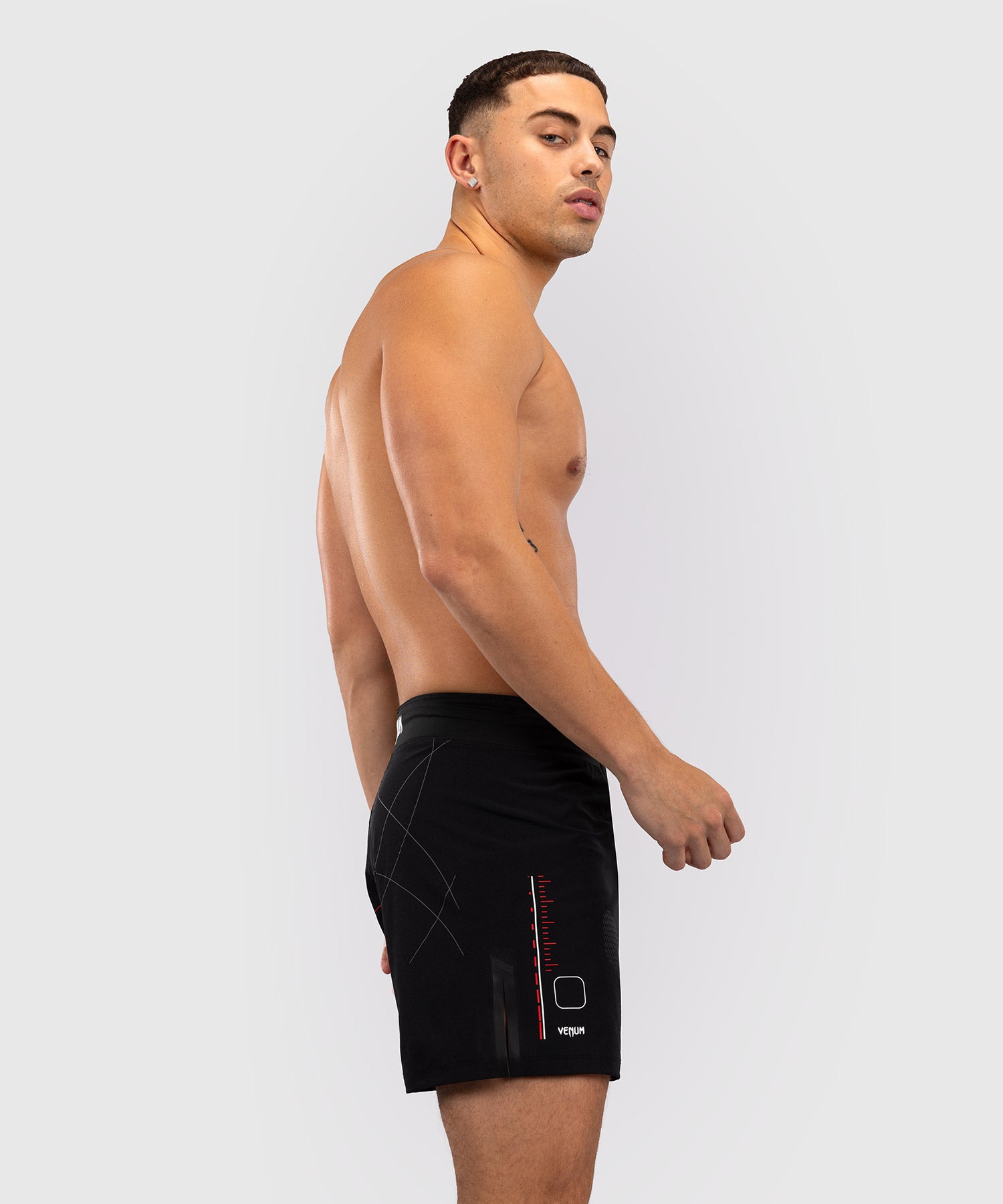 Short de Combat Venum Tactical XT- Noir/Rouge Feu - product-type_Shorts de MMA