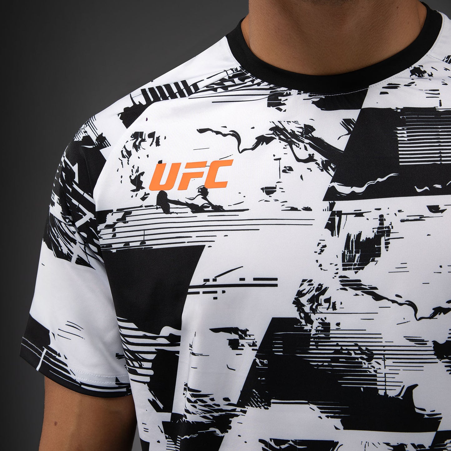 T-shirt manches courtes Performance Homme UFC Zenith by Venum Authentic Fight Week - Blanc